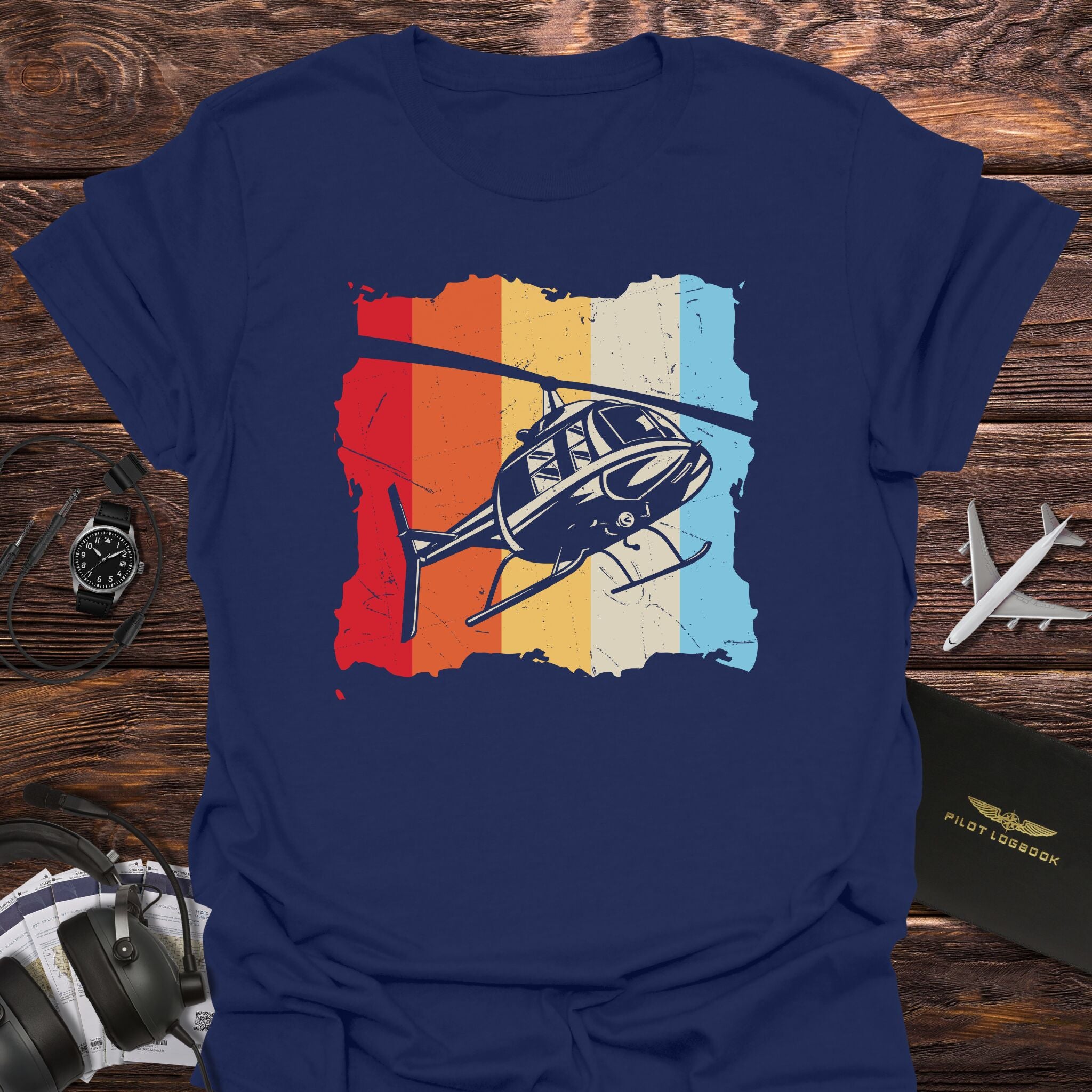 Vintage Helicopter T-Shirt
