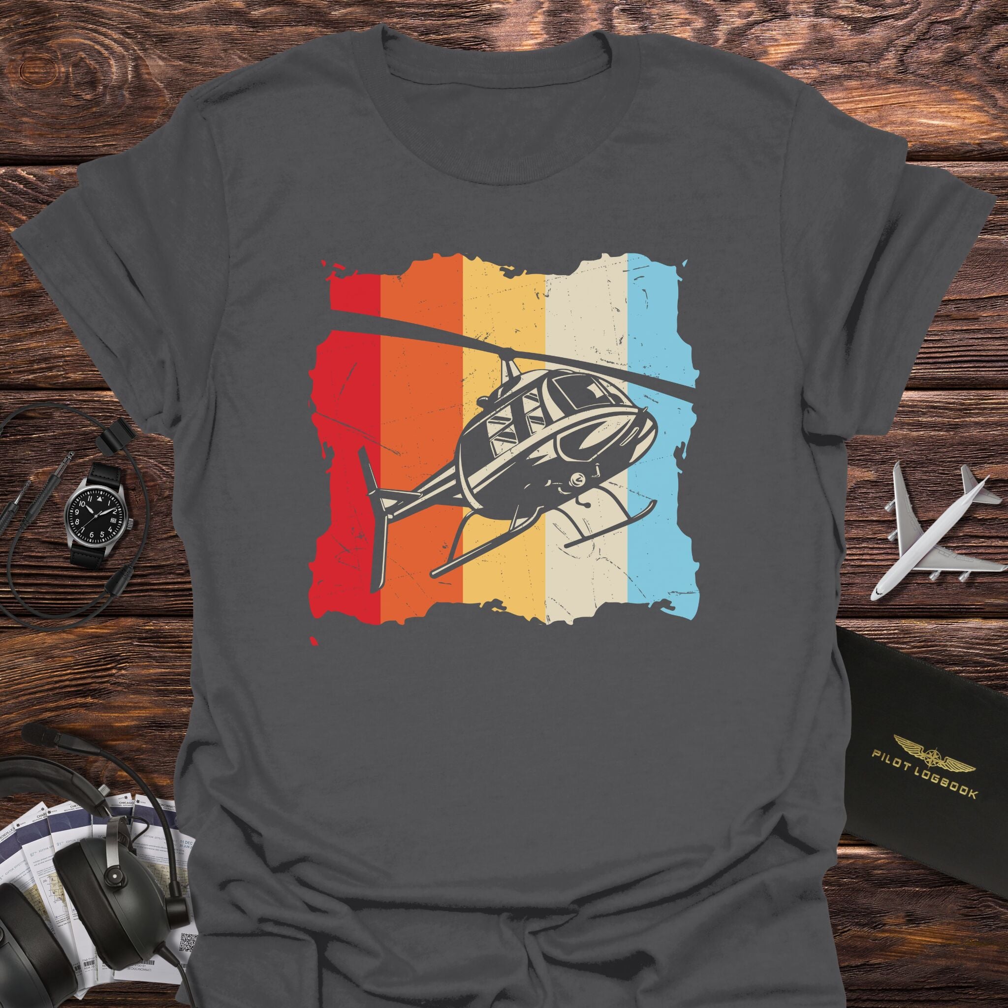 Vintage Helicopter T-Shirt