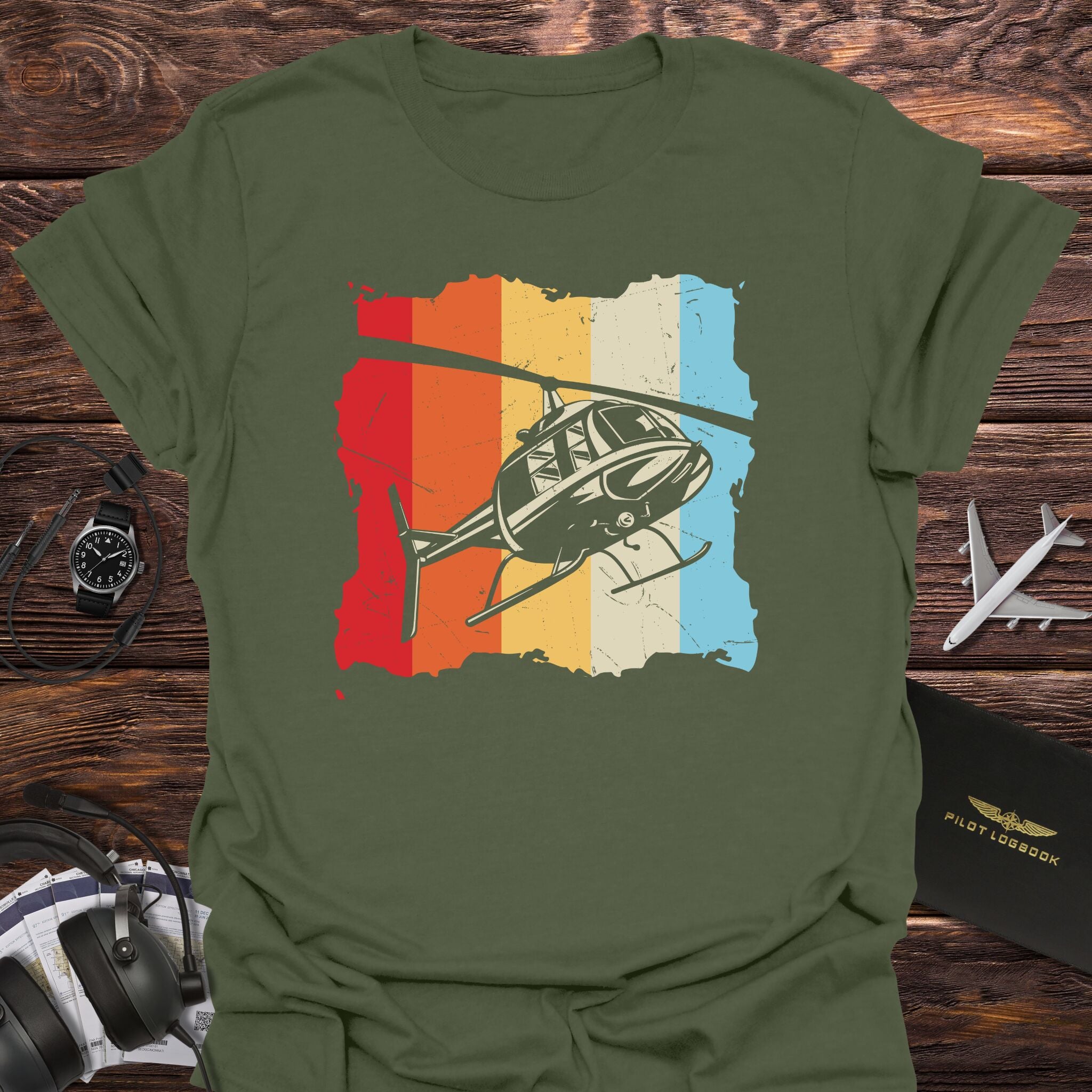 Vintage Helicopter T-Shirt