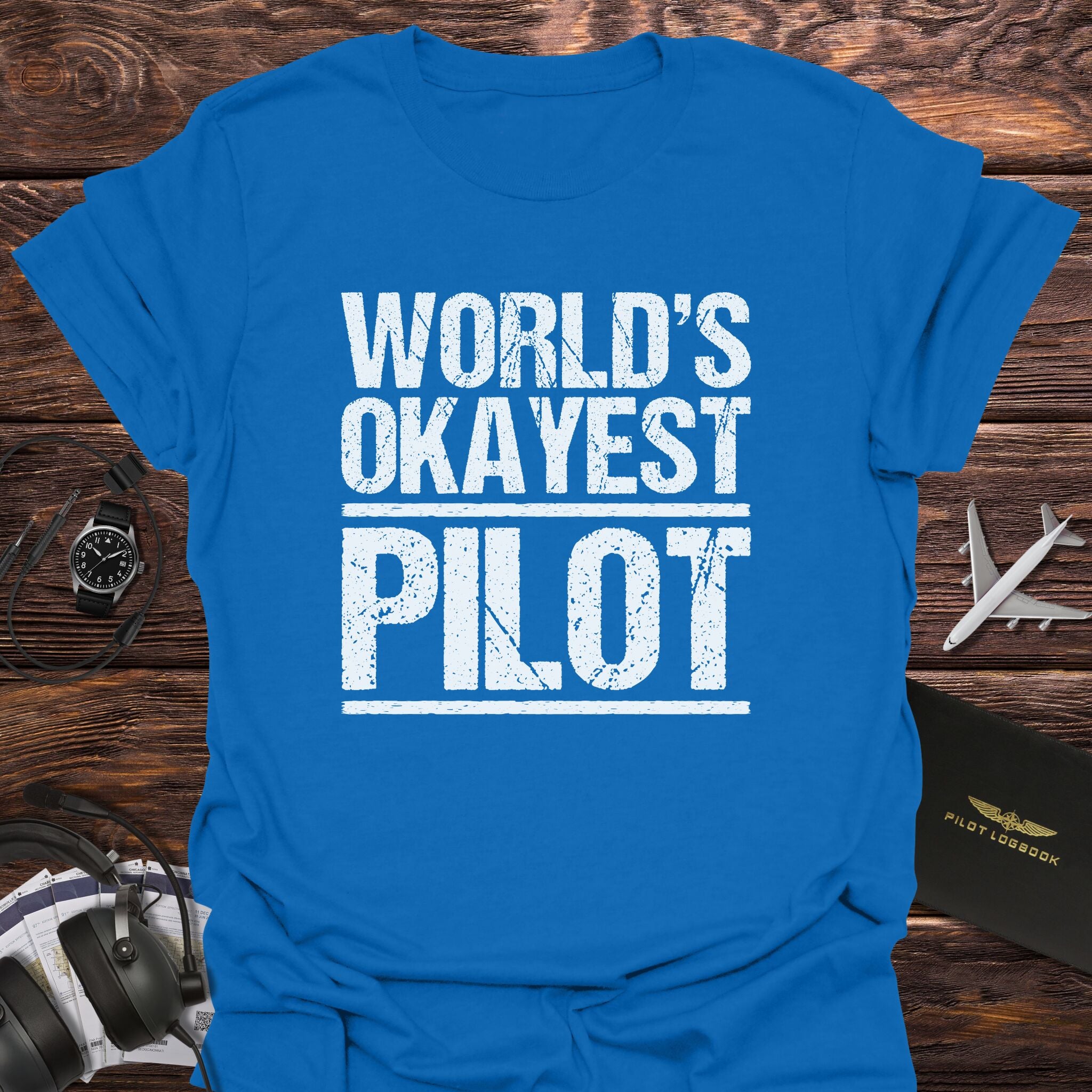 World’s Okayest Pilot T-Shirt