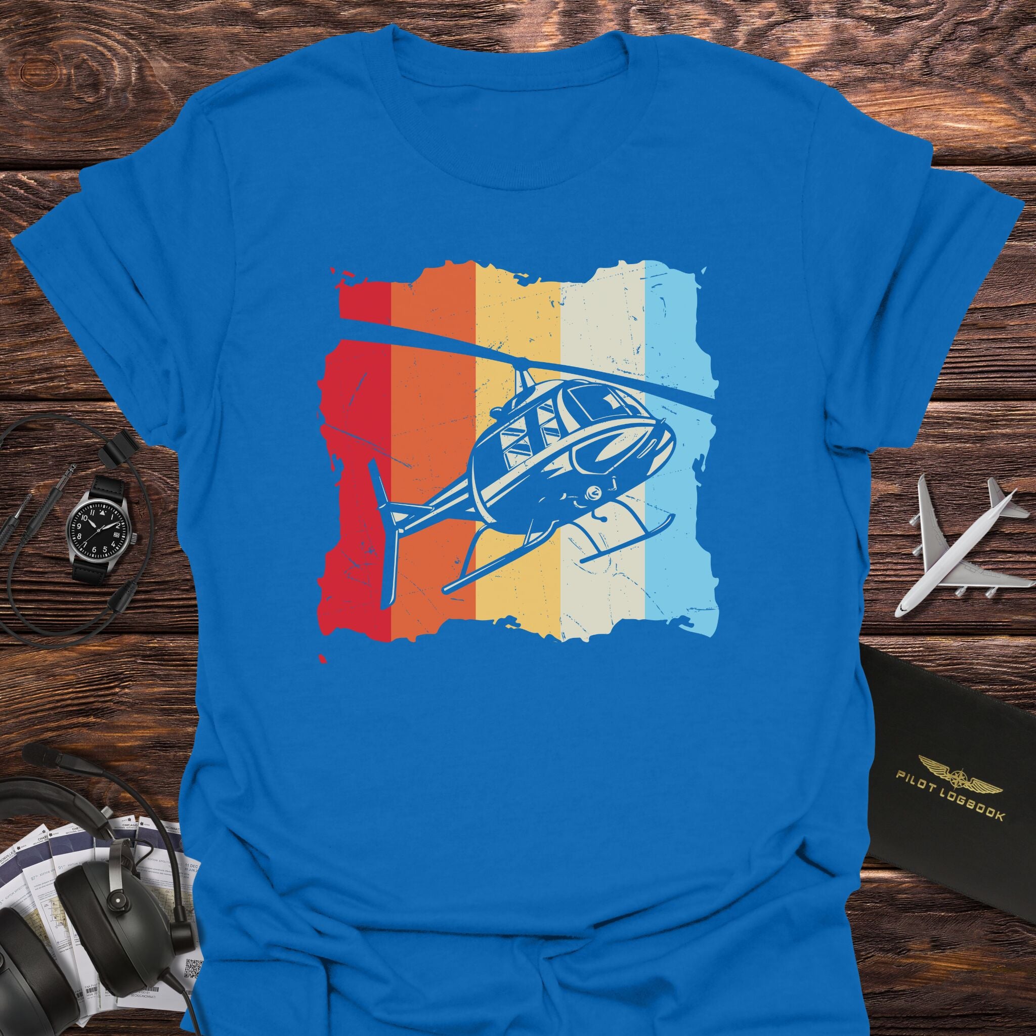 Vintage Helicopter T-Shirt