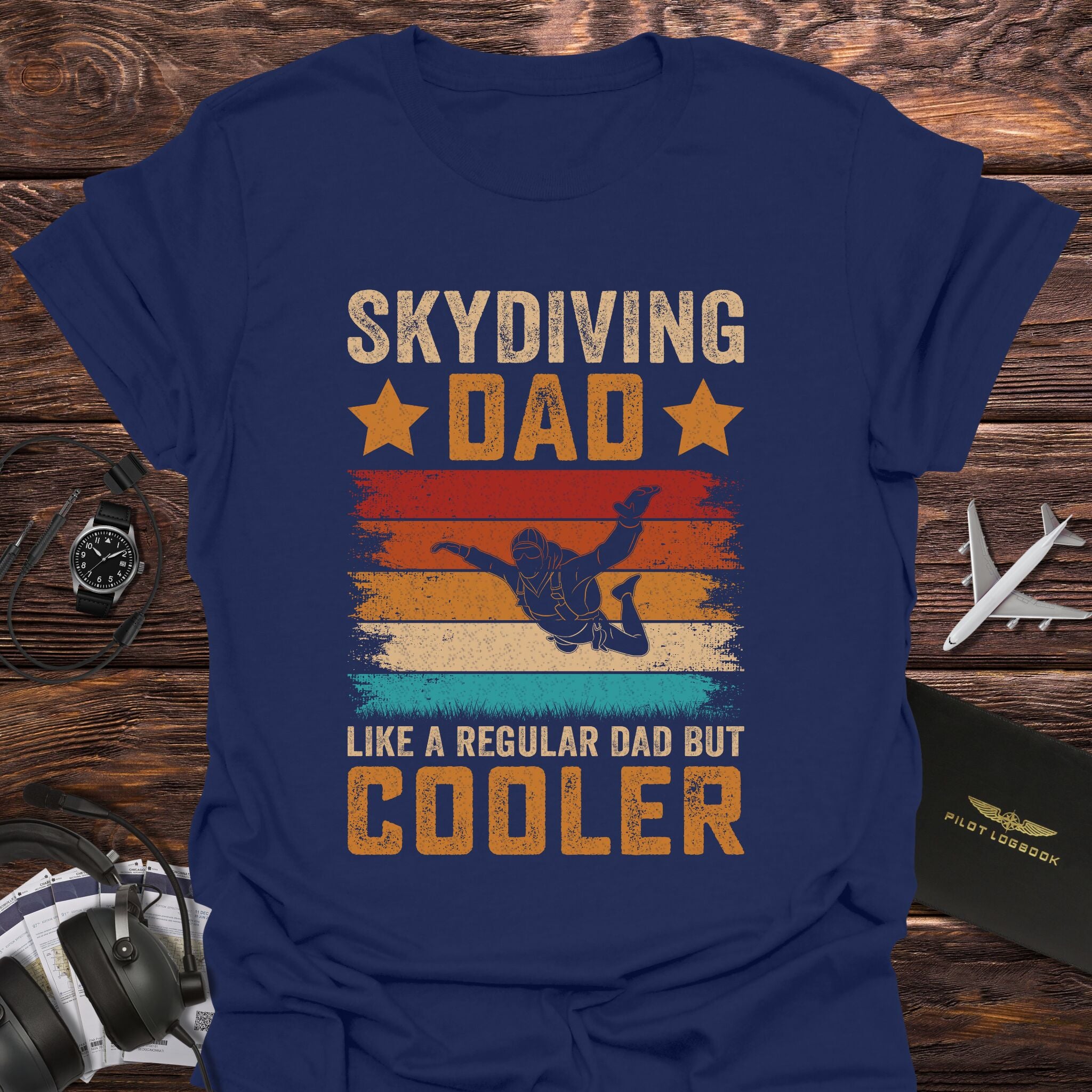Skydiving Dad Is Cooler T-Shirt