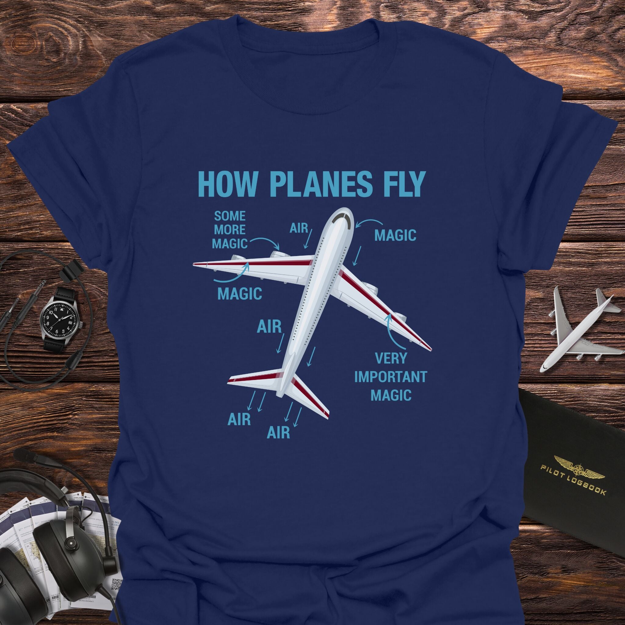 How Planes Fly T-Shirt