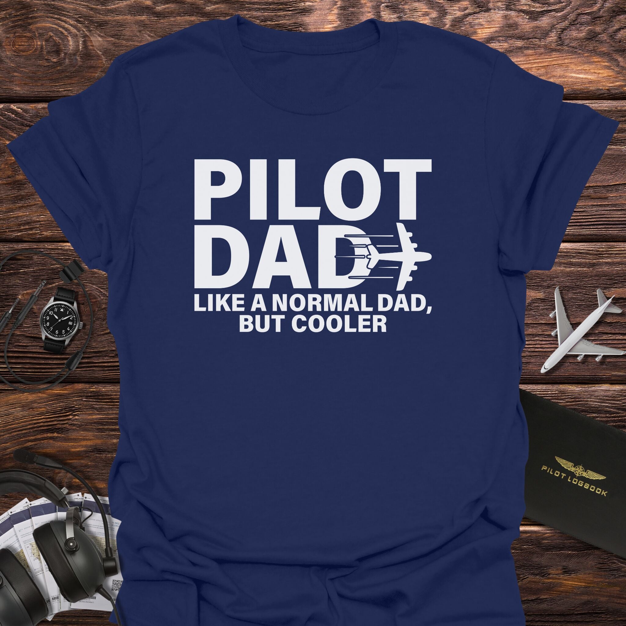 Cool Pilot Dad T-Shirt