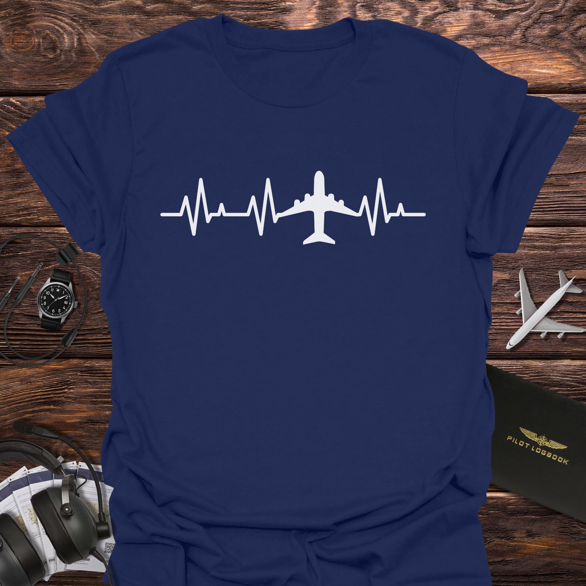 Airplane Heartline T-Shirt