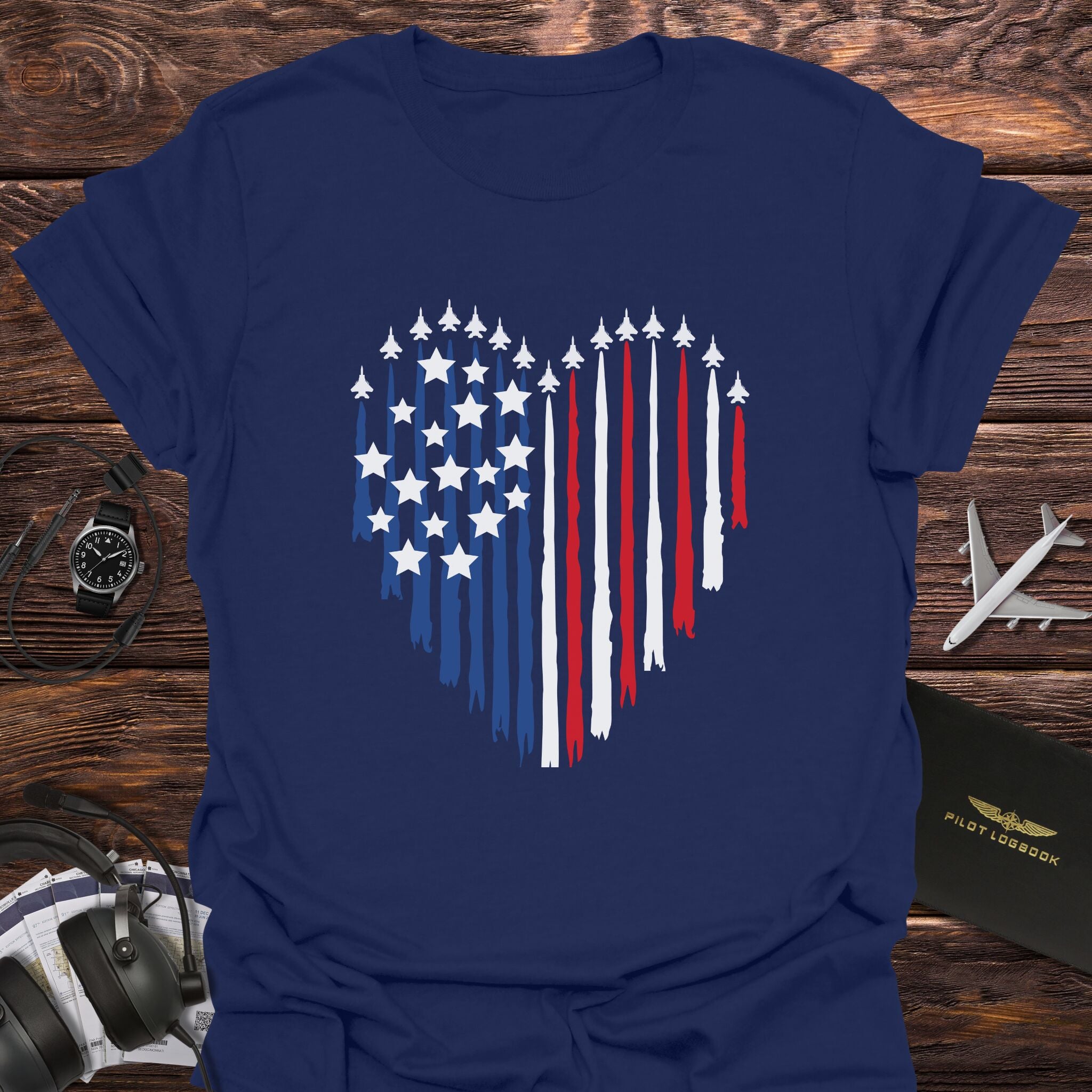 American Airpower Heart T-Shirt