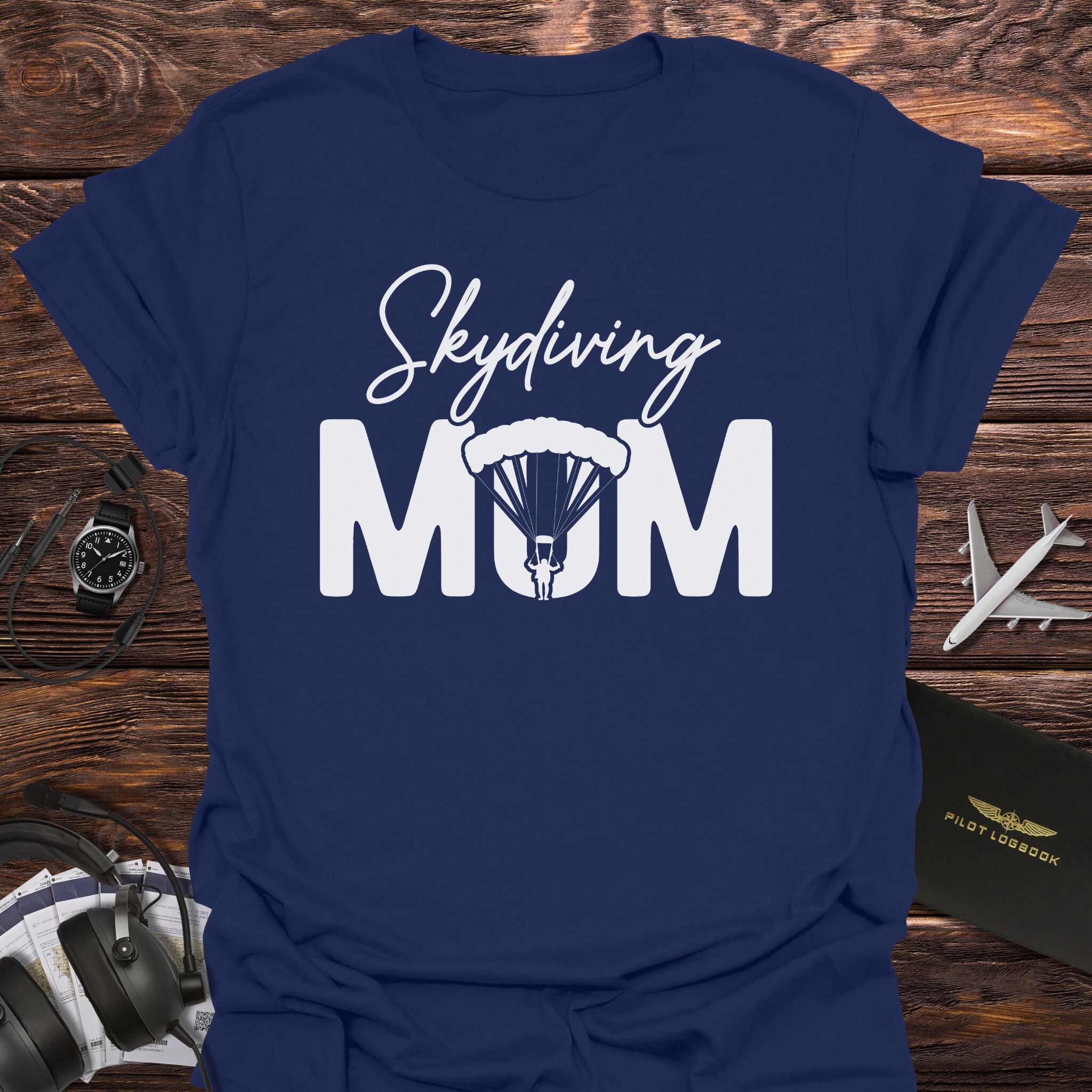 Skydiving Mom T-Shirt