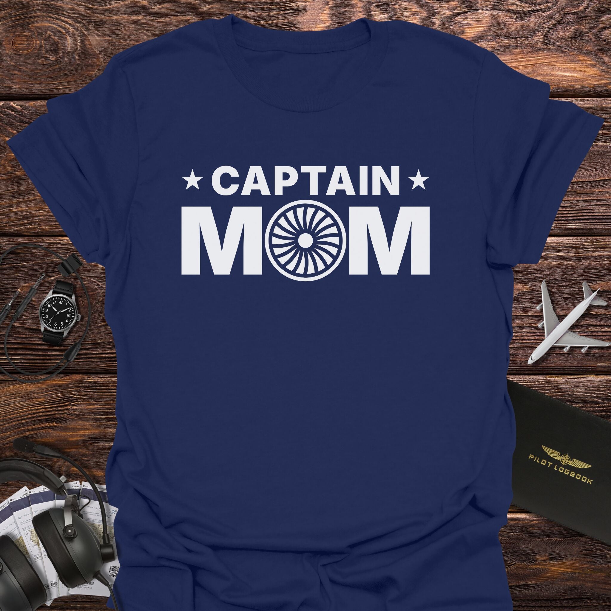 Captain Mom T-Shirt