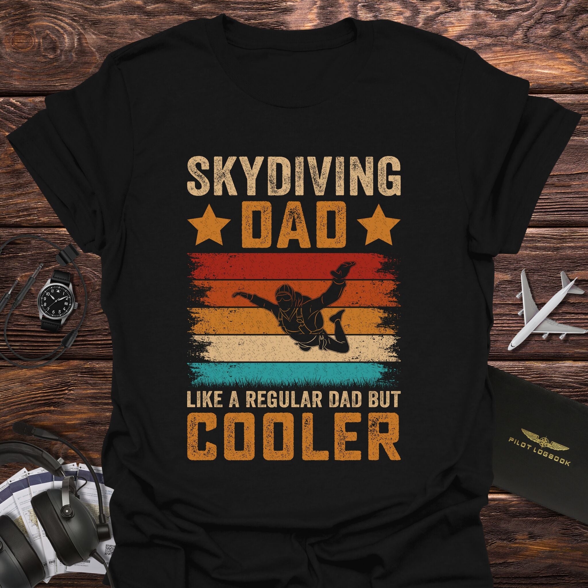 Skydiving Dad Is Cooler T-Shirt