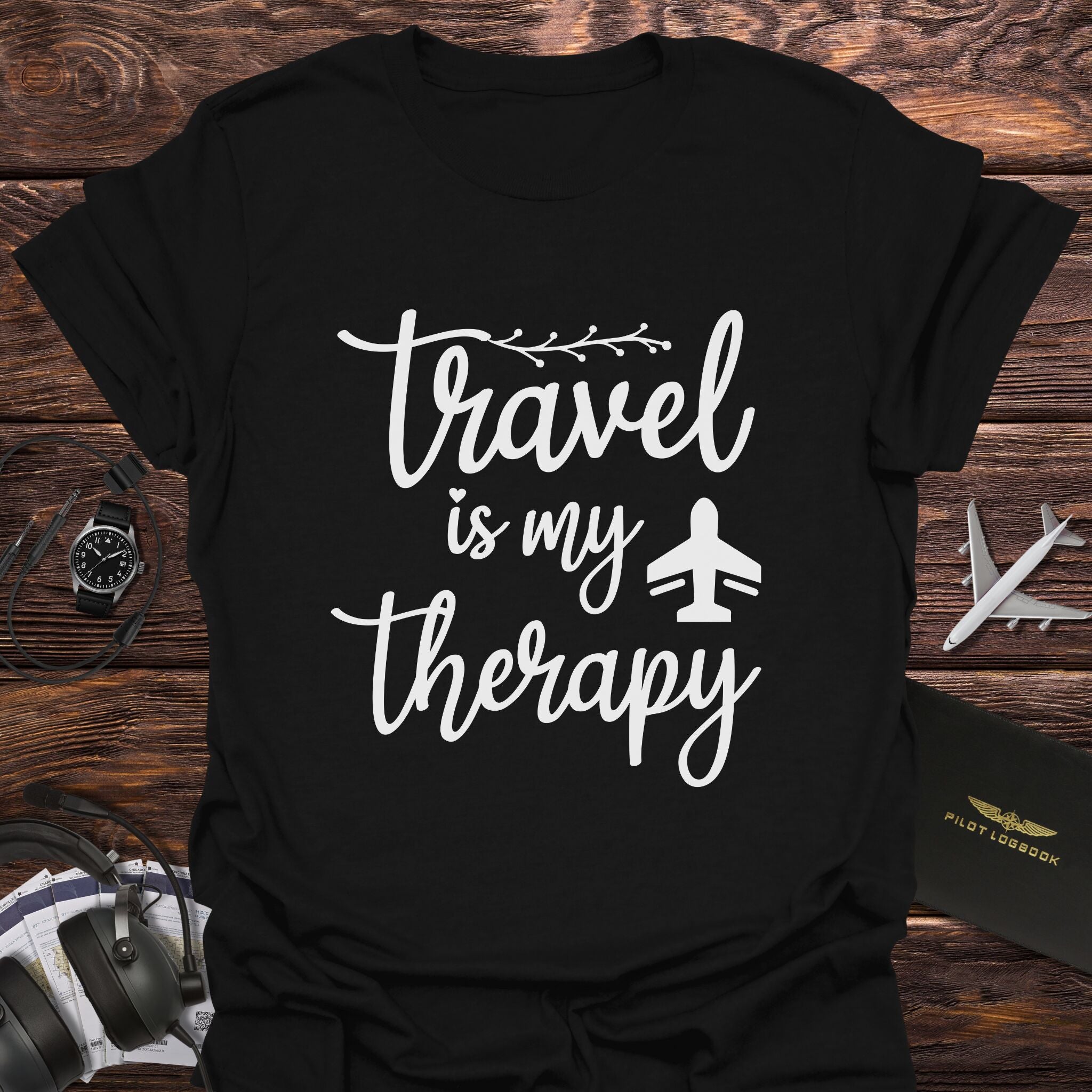 Travel Is My Therapy T-Shirt