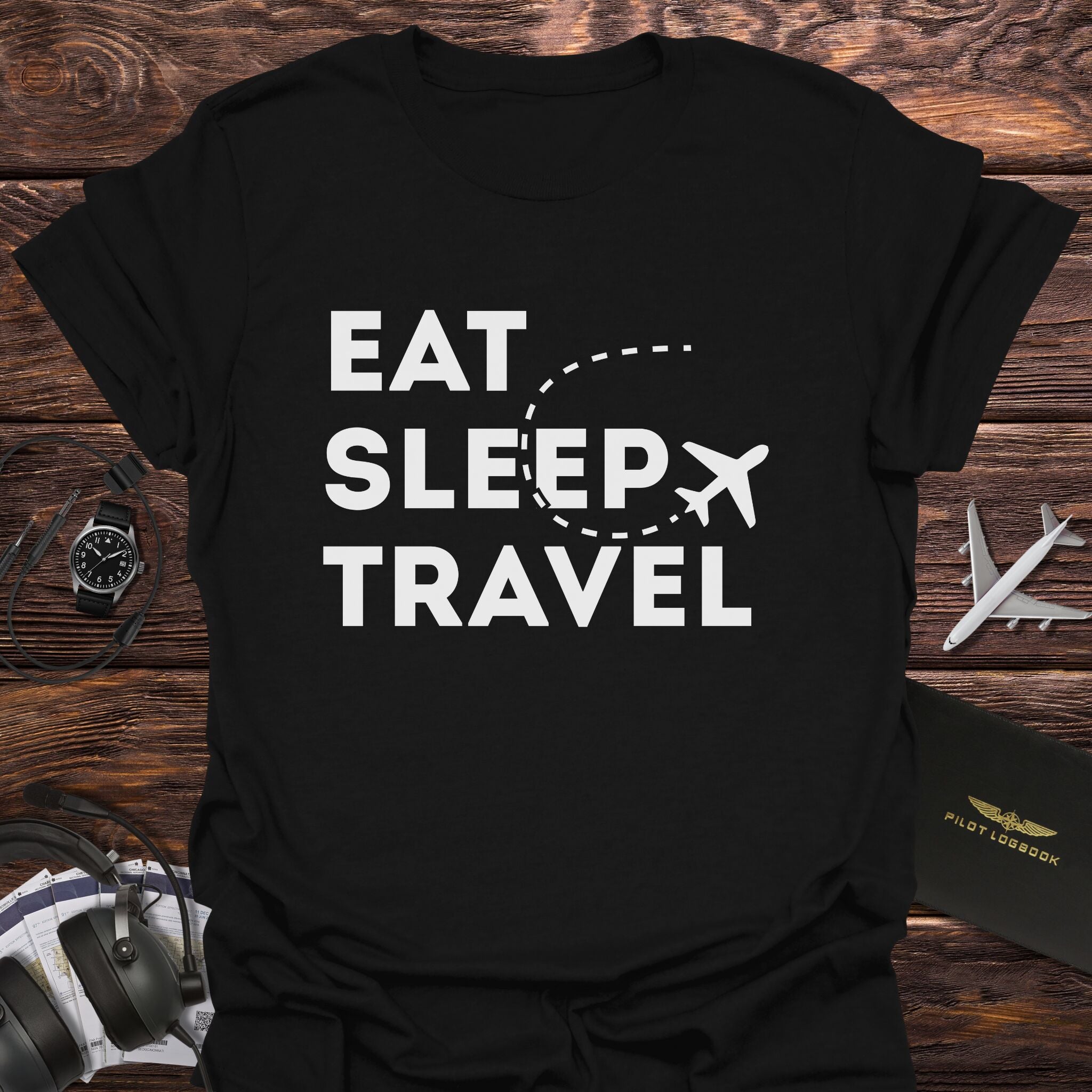 Eat Sleep Travel T-Shirt