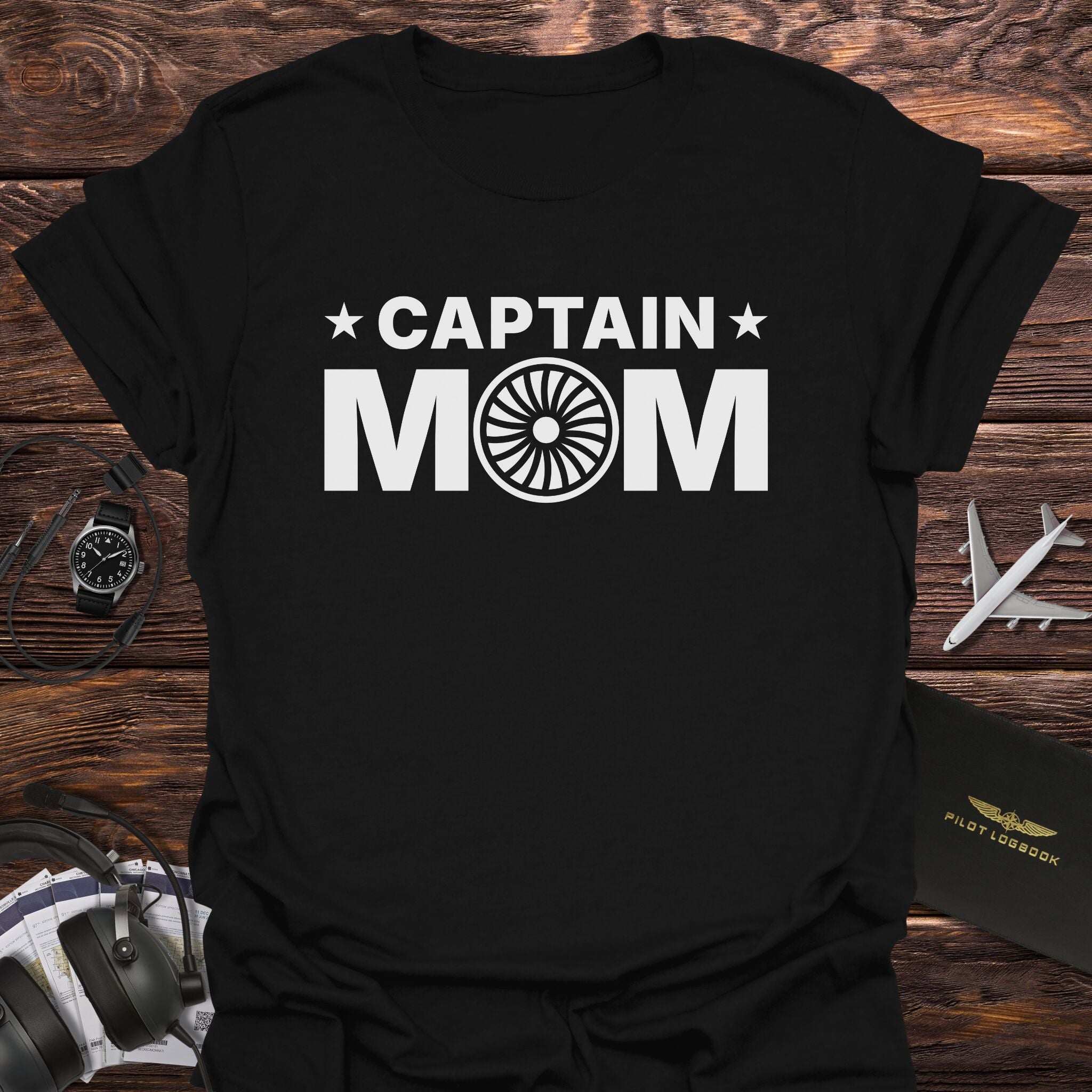 Captain Mom T-Shirt