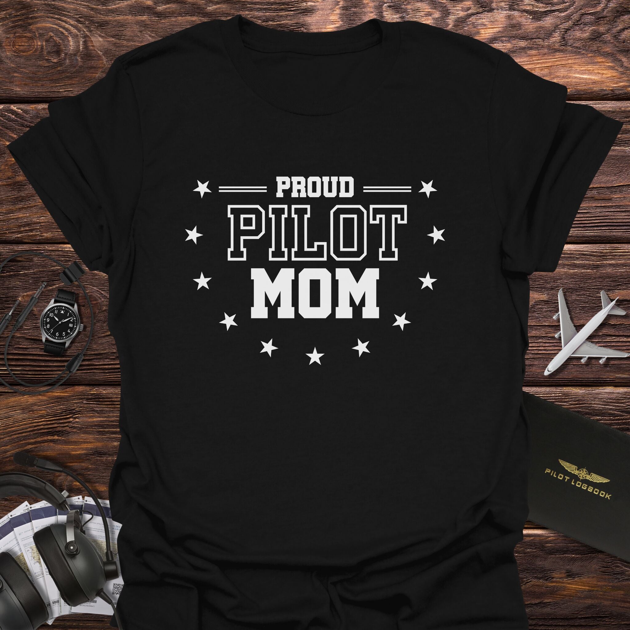 Proud Pilot Mom T-Shirt