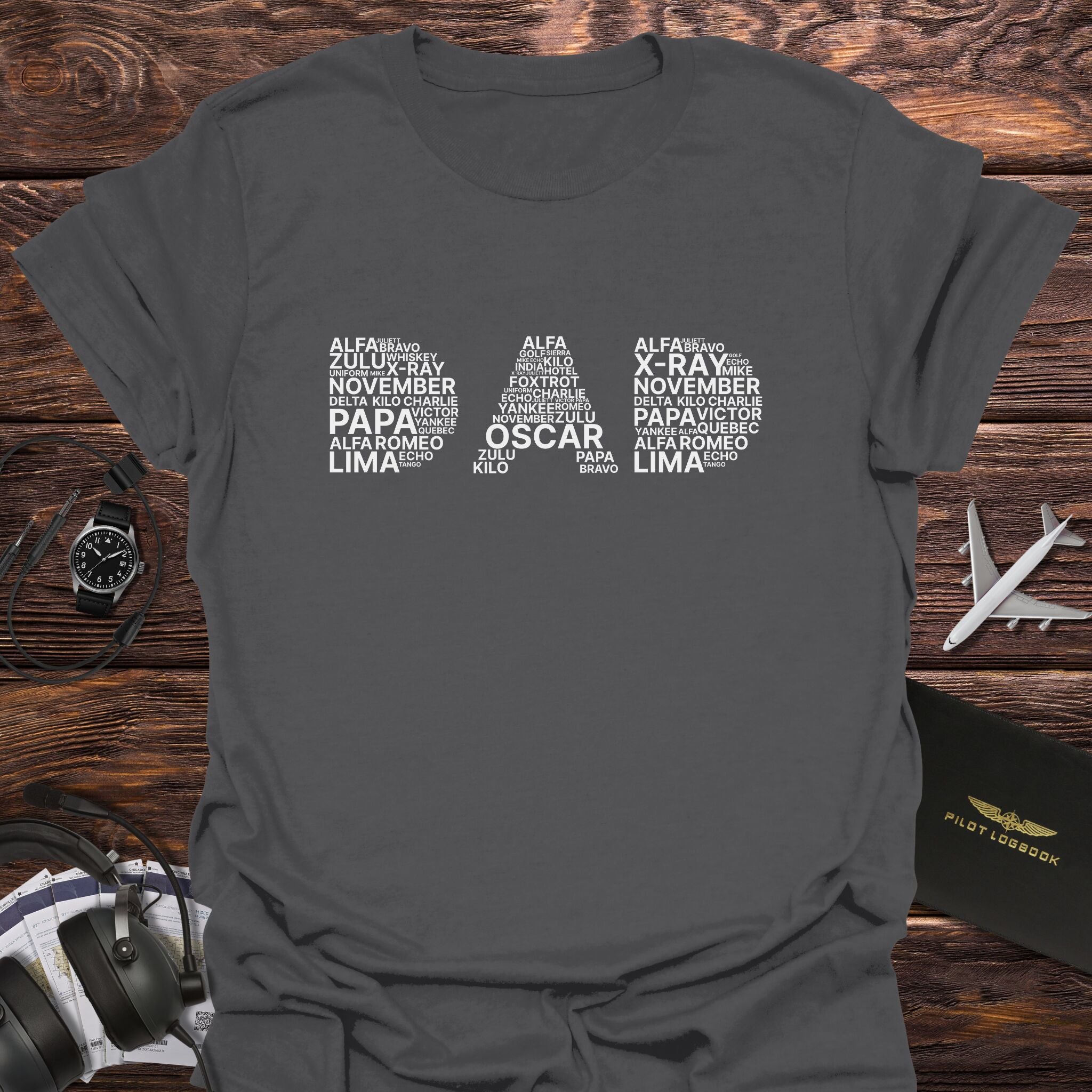 Dad Phonetic Alphabet T-Shirt