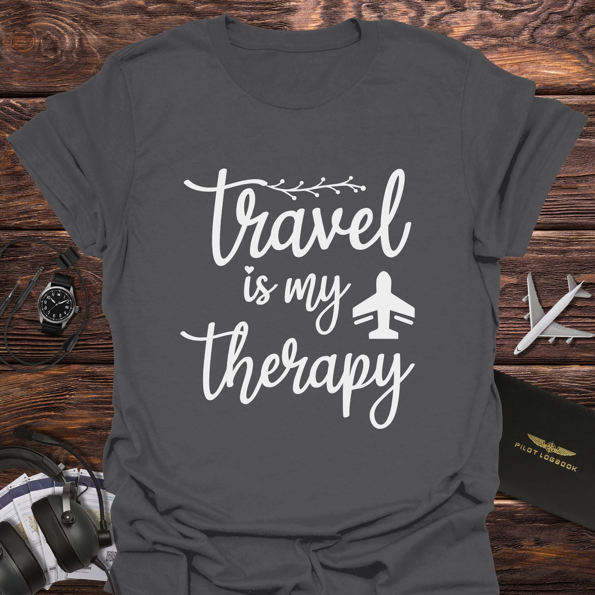 Travel Is My Therapy T-Shirt