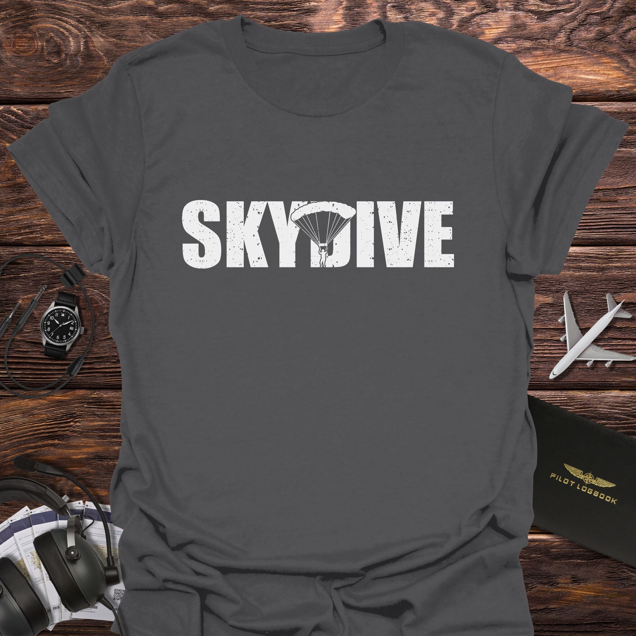 Bold Skydive Parachute T-Shirt