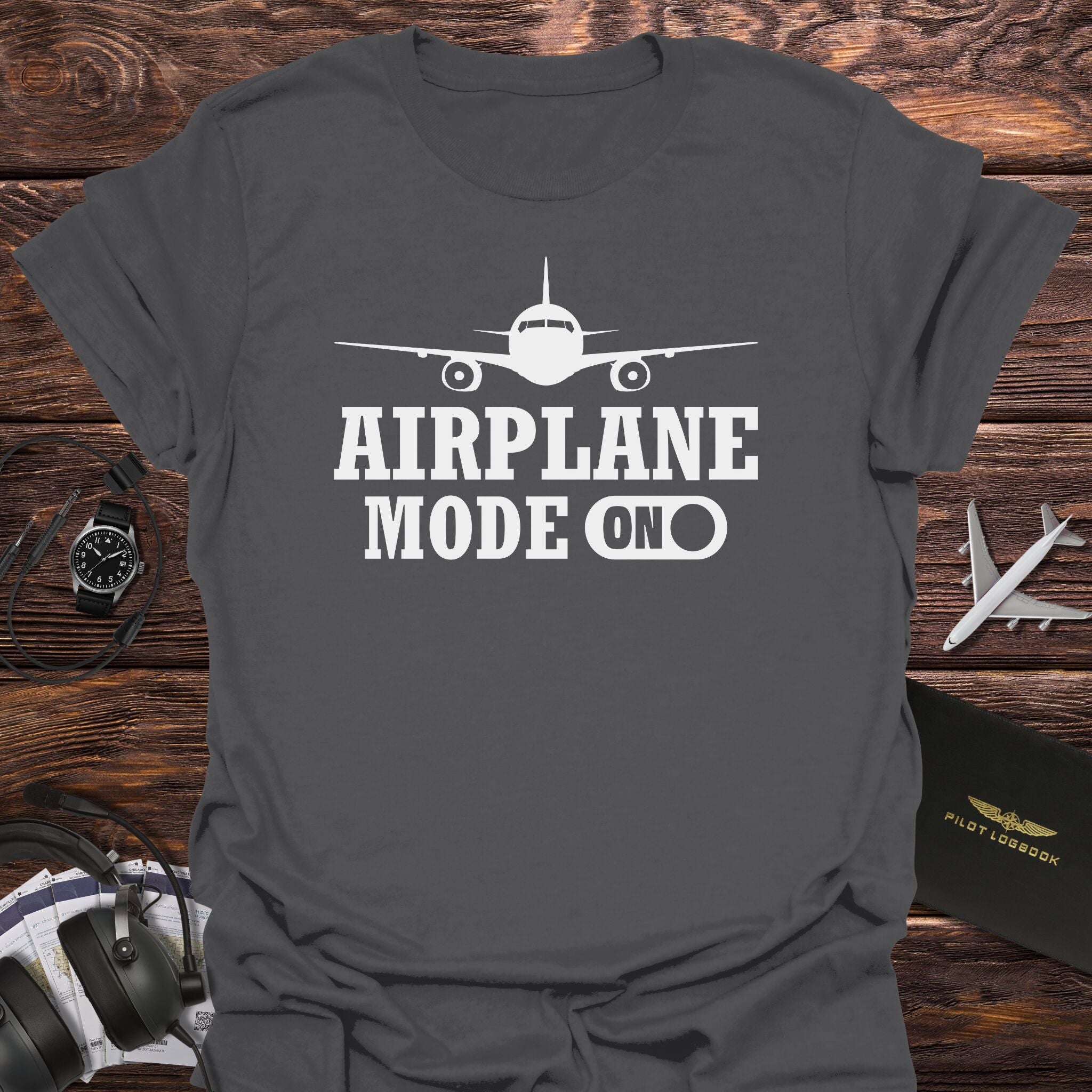 Airplane Mode On T-Shirt
