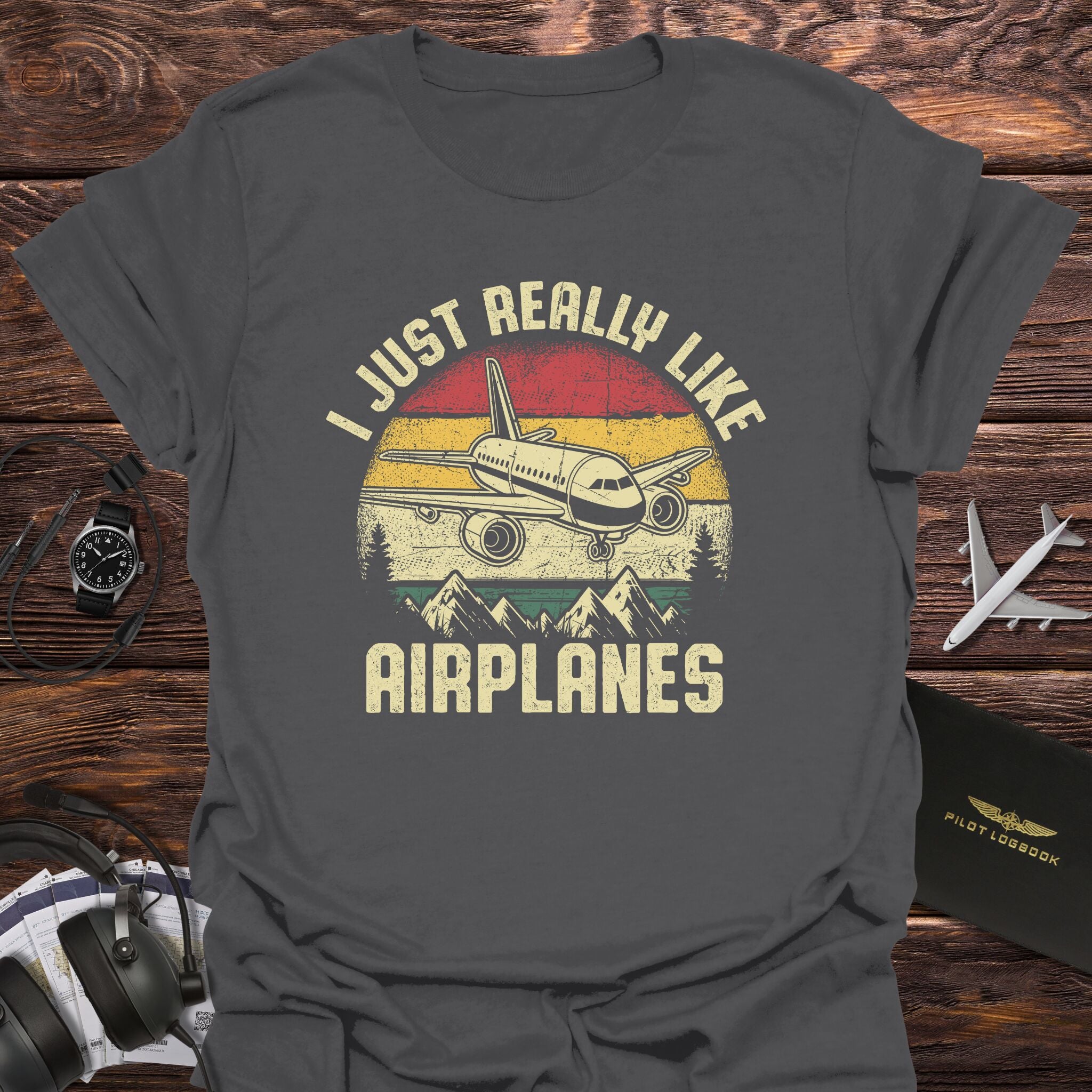I Just Really Like Airplanes T-Shirt