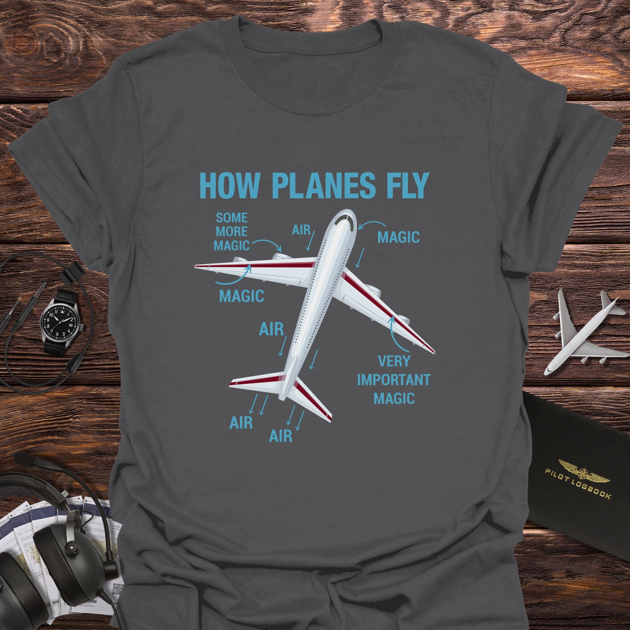 How Planes Fly T-Shirt