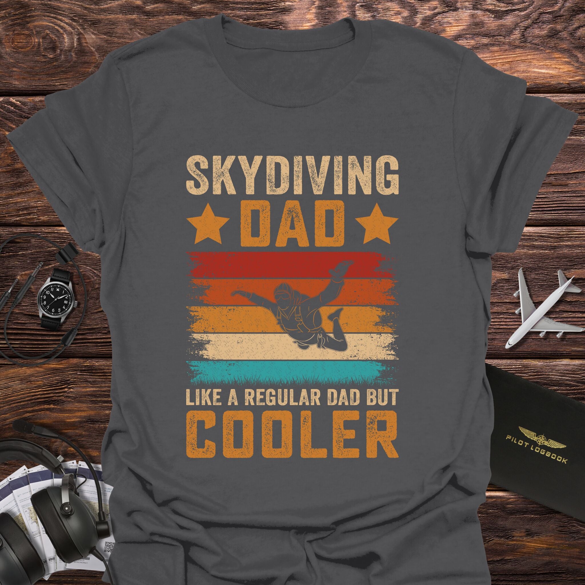 Skydiving Dad Is Cooler T-Shirt