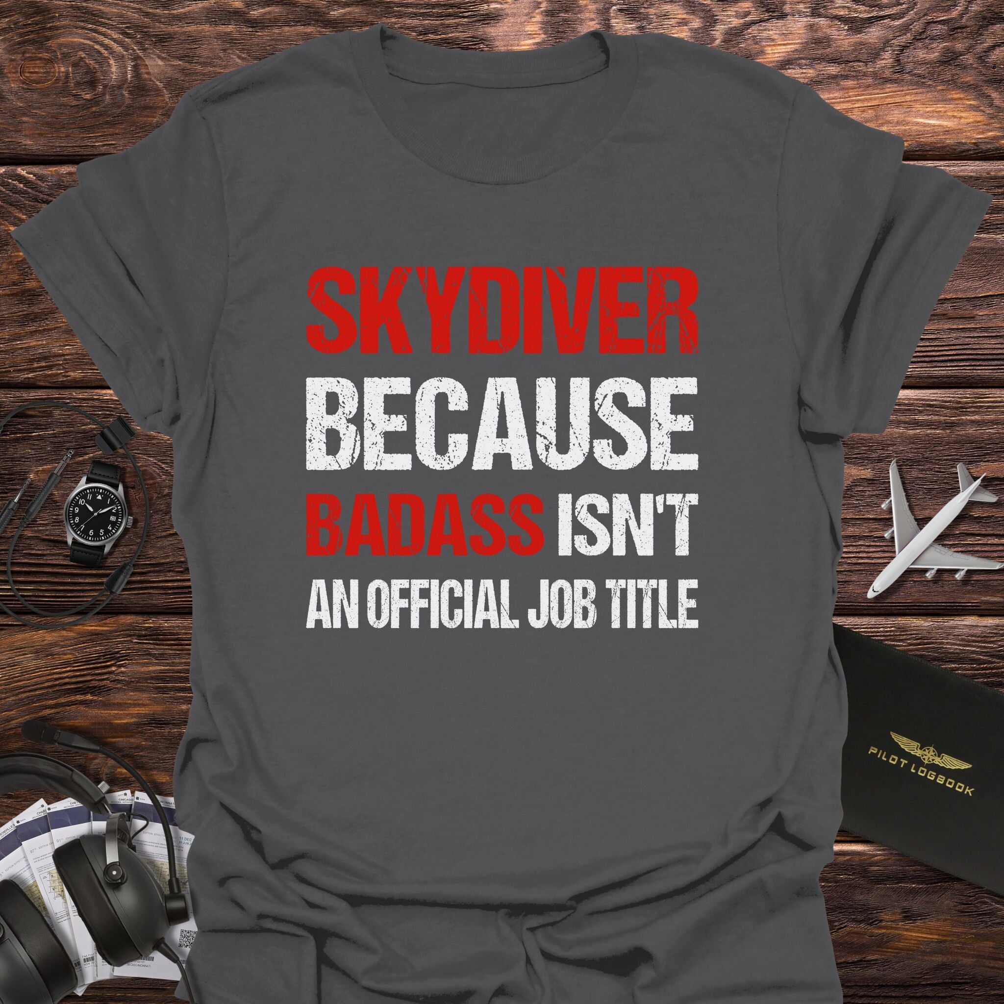 Skydiver Job Title T-Shirt