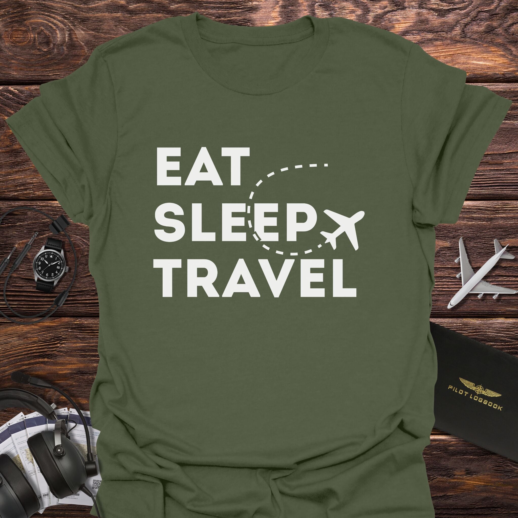 Eat Sleep Travel T-Shirt