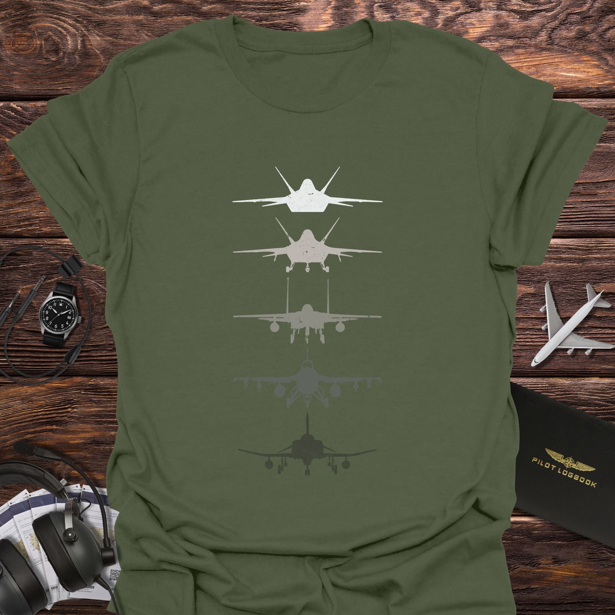 Legends of Airpower Monochrome T-Shirt