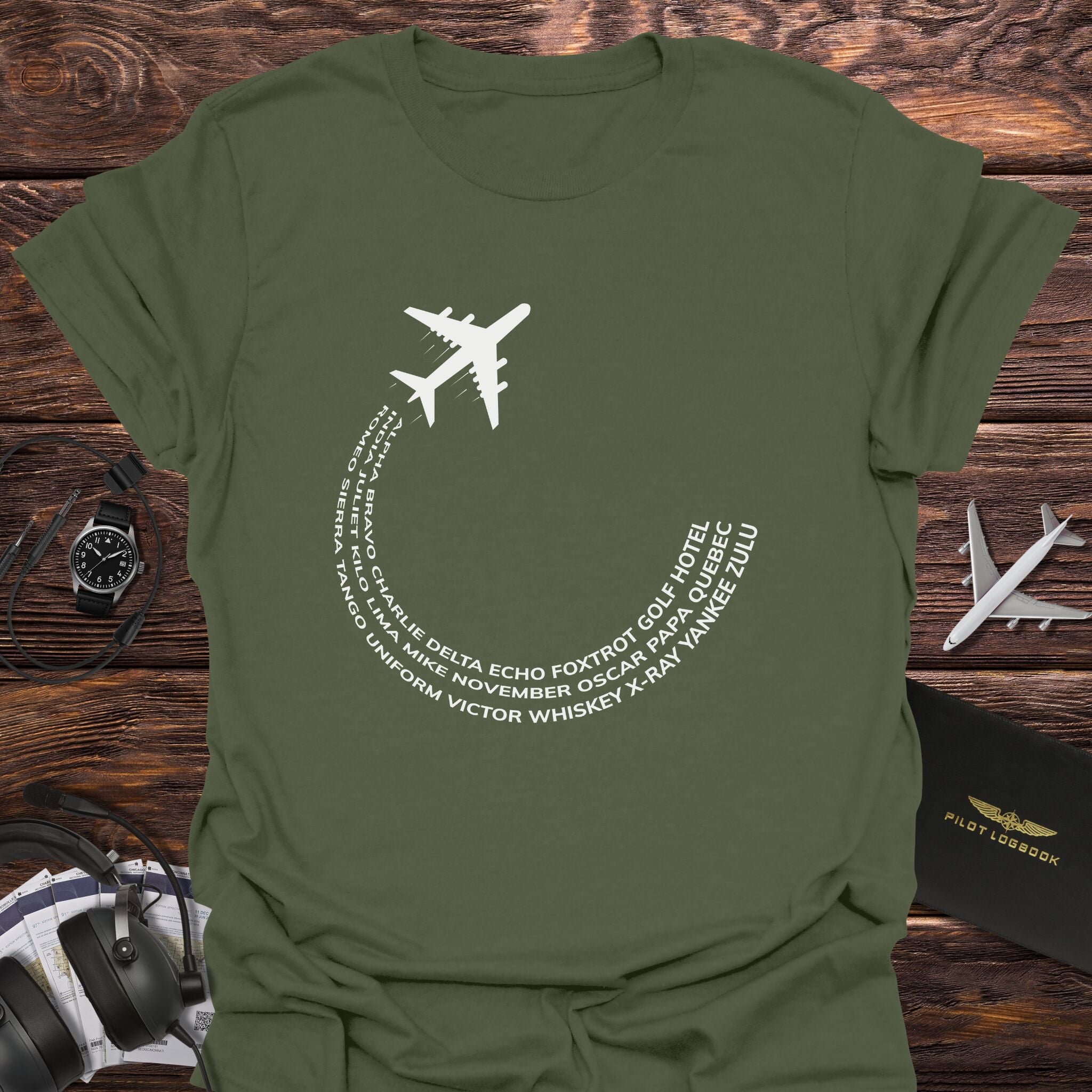 Flight Path Curve T-Shirt