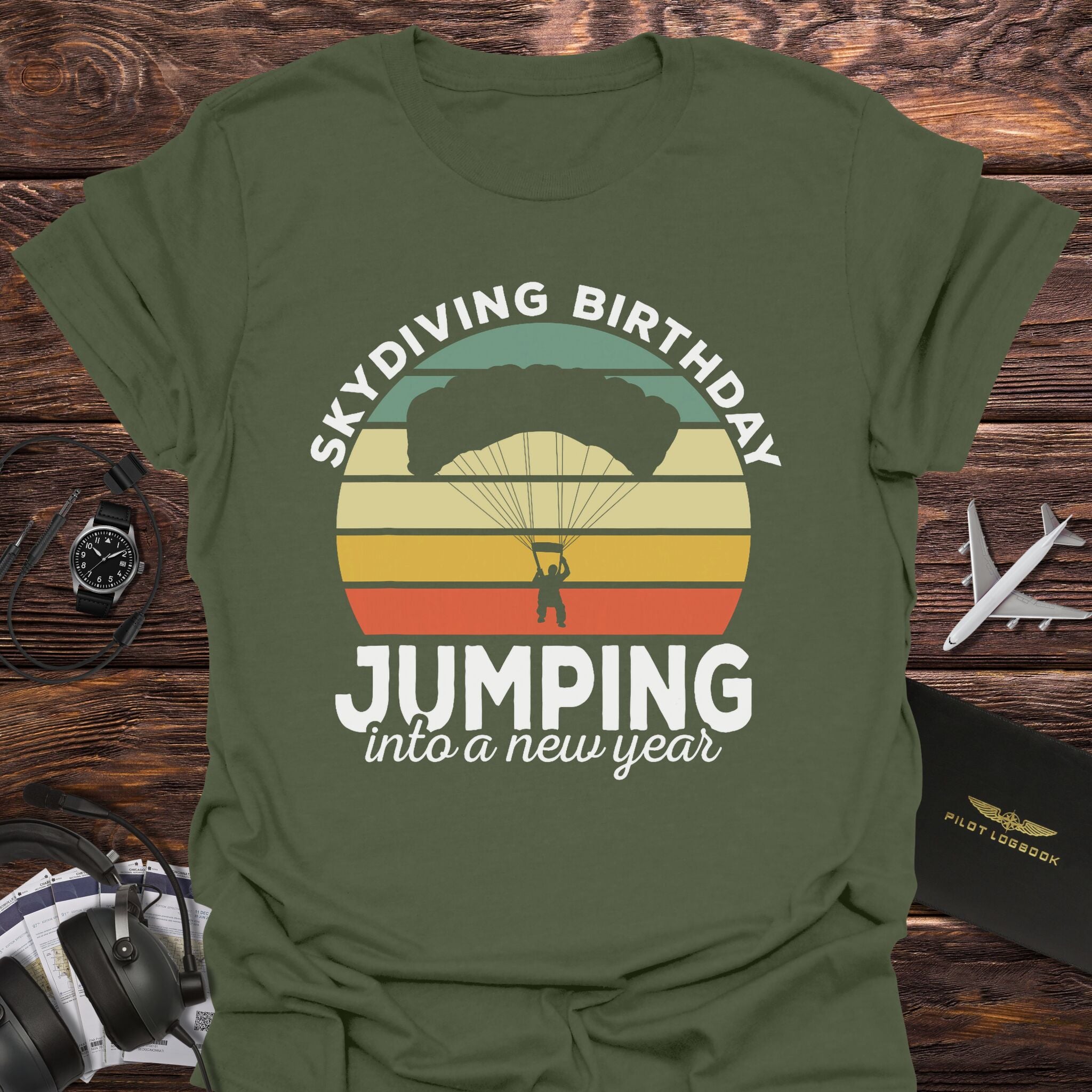 Skydiving Birthday T-Shirt