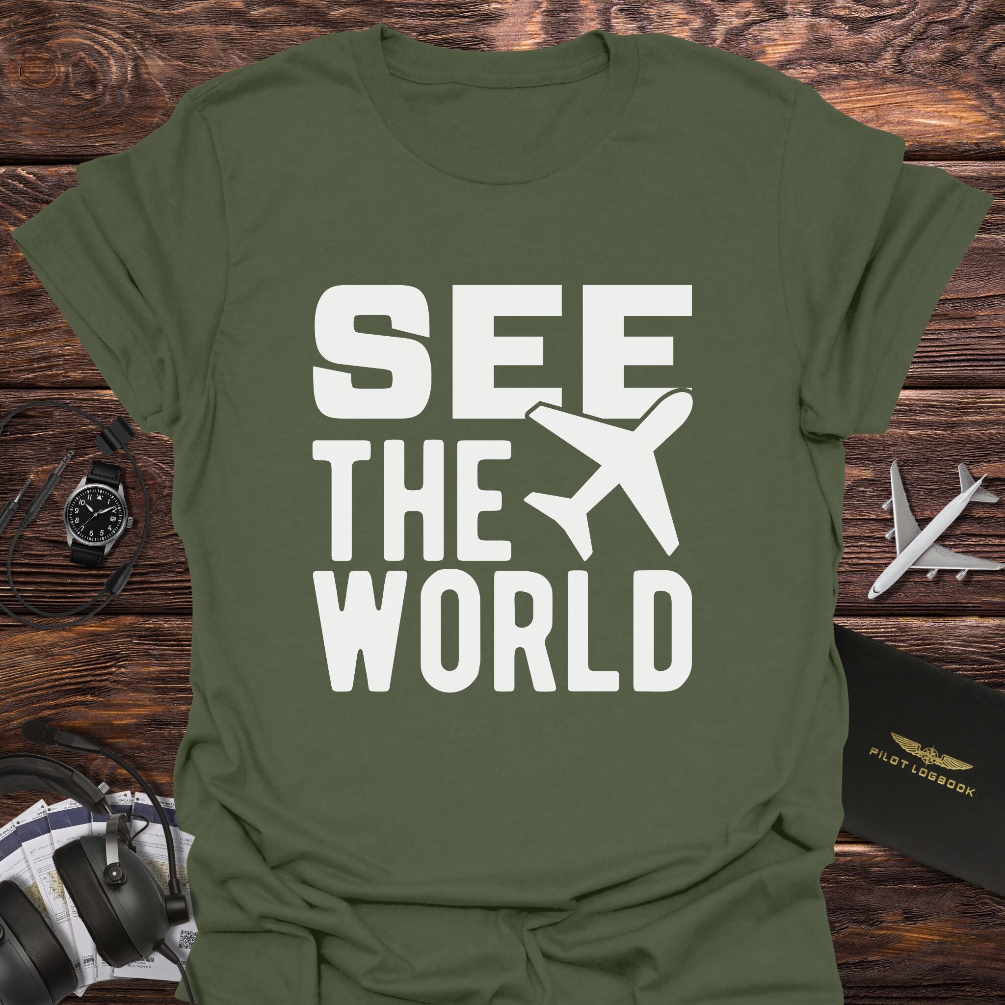 See The World T-Shirt