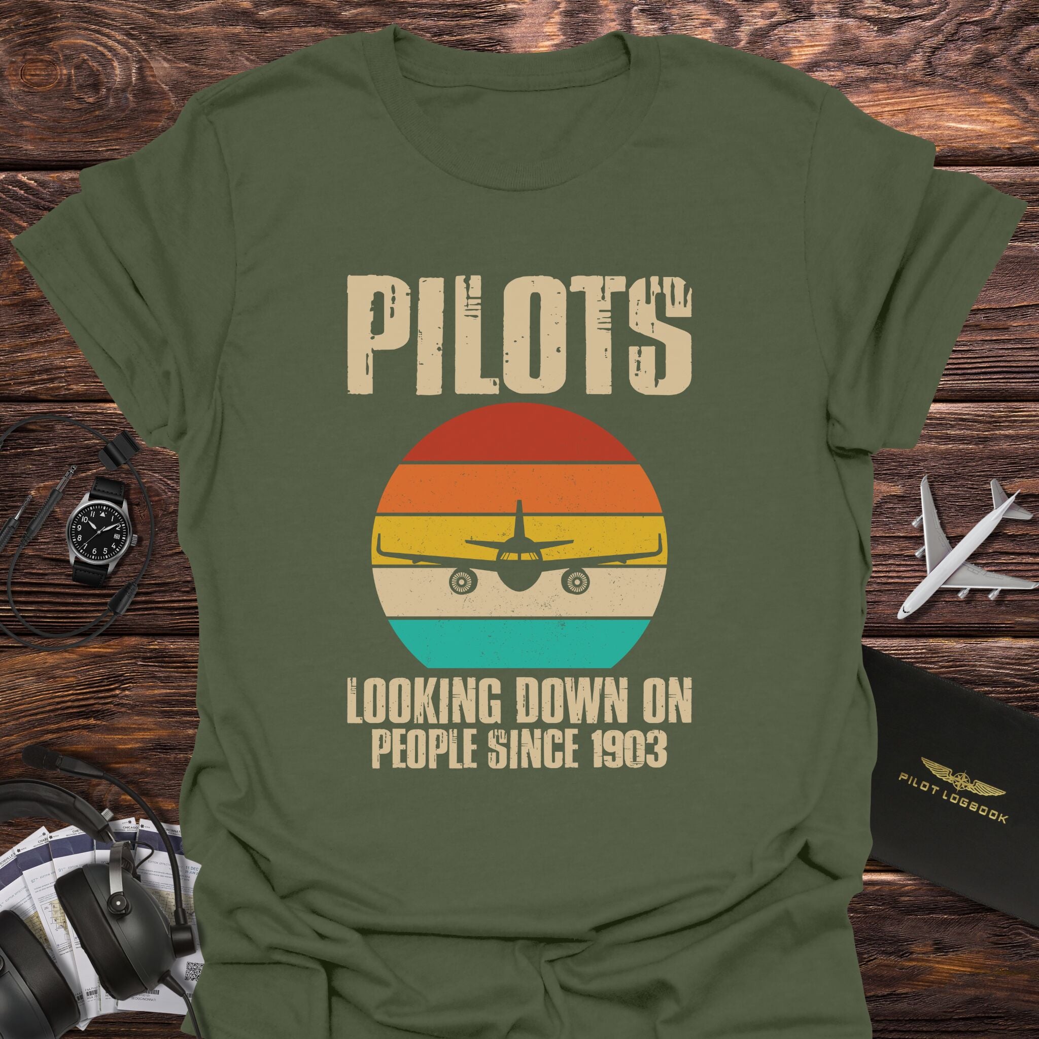 Looking Down on People Since 1903 T-Shirt