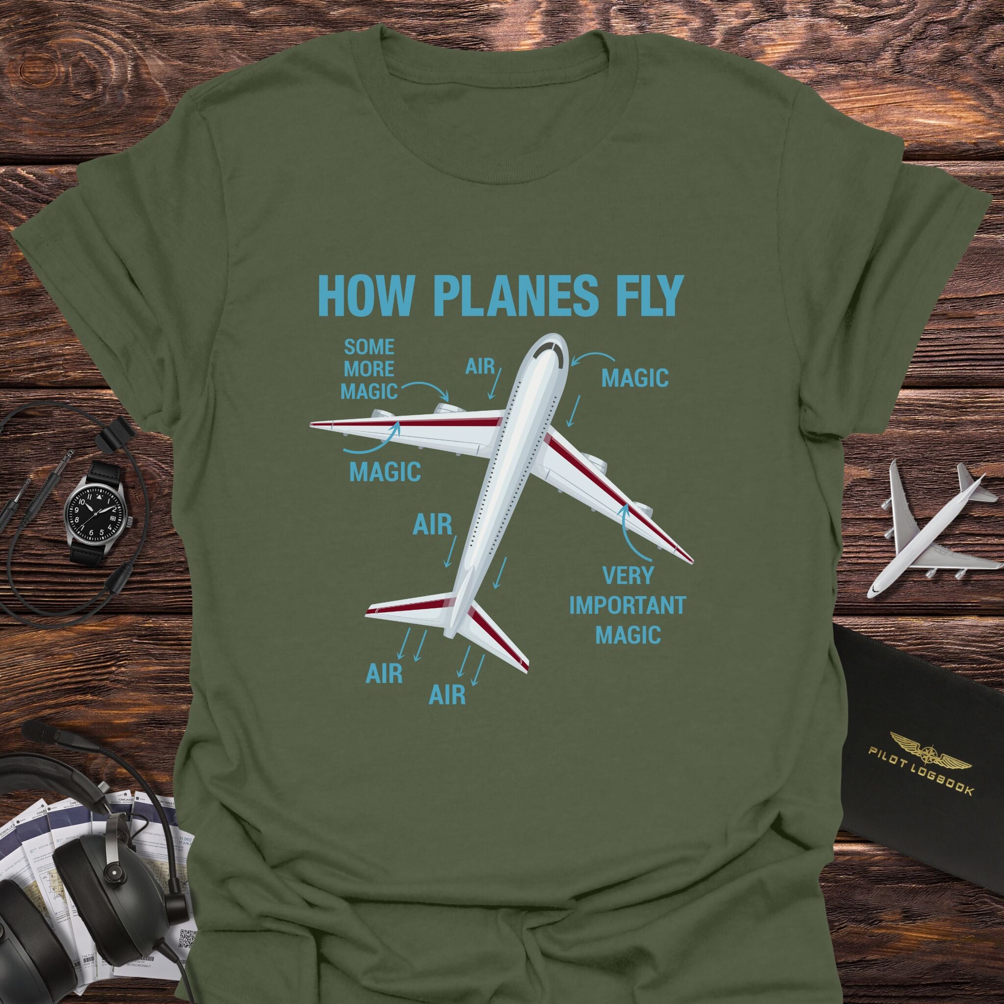 How Planes Fly T-Shirt