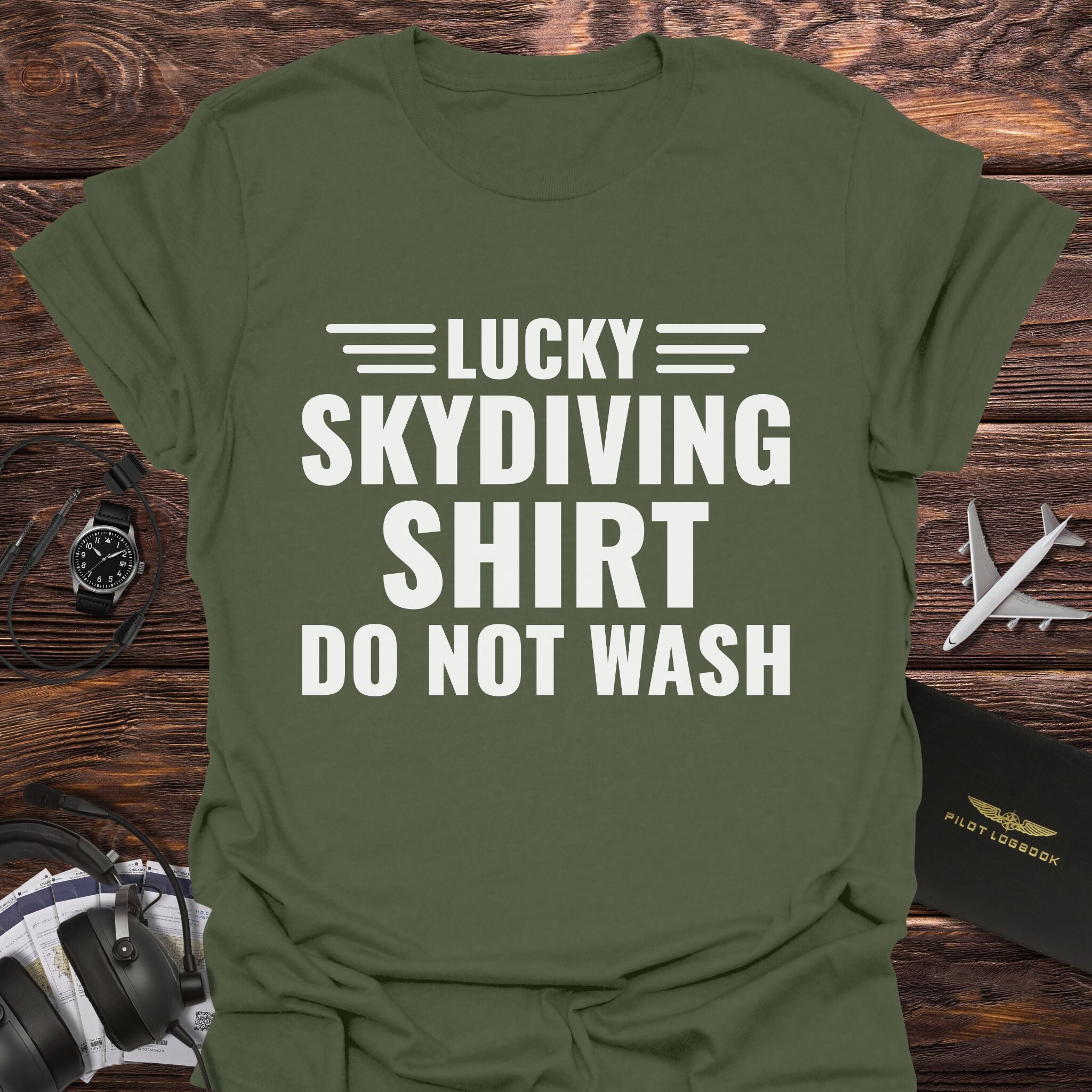 Lucky Skydiving Shirt T-Shirt