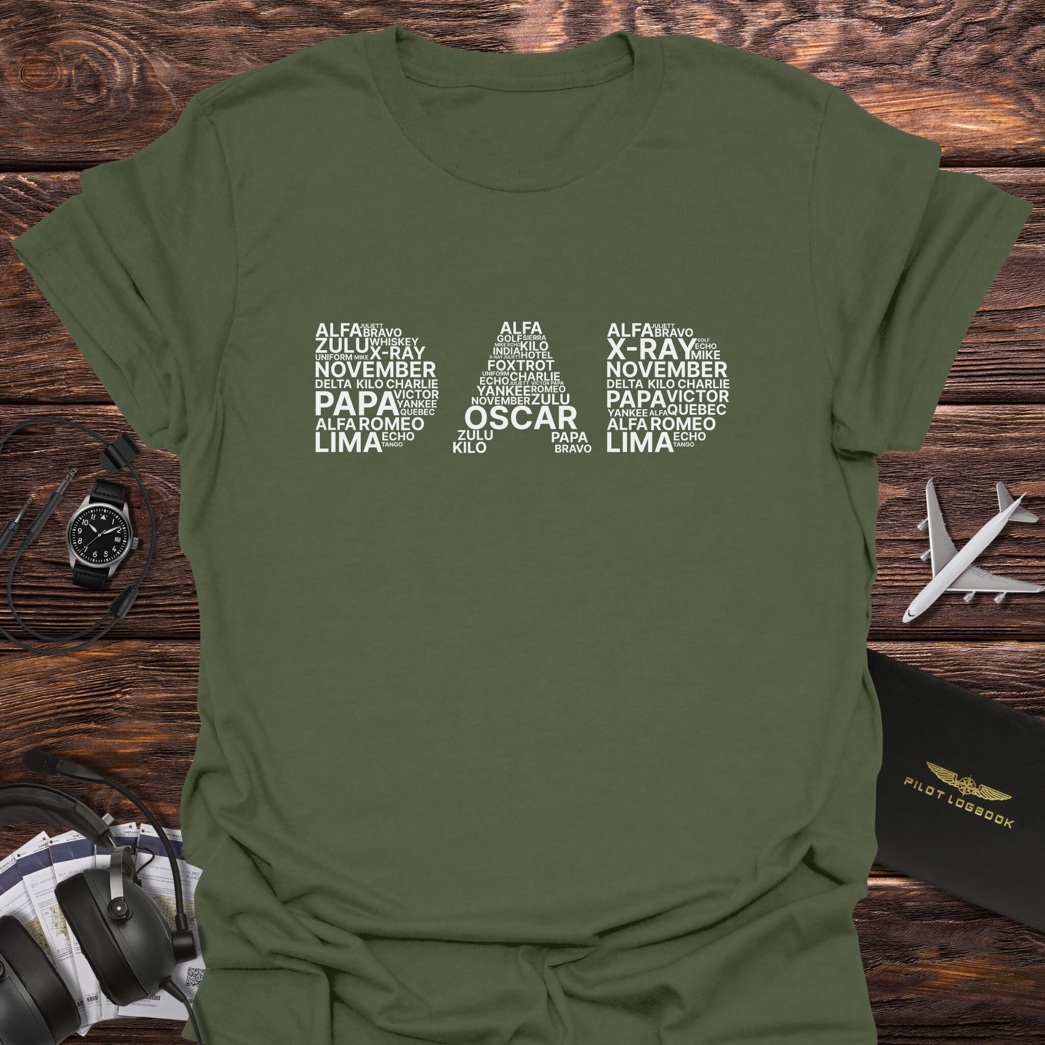 Dad Phonetic Alphabet T-Shirt