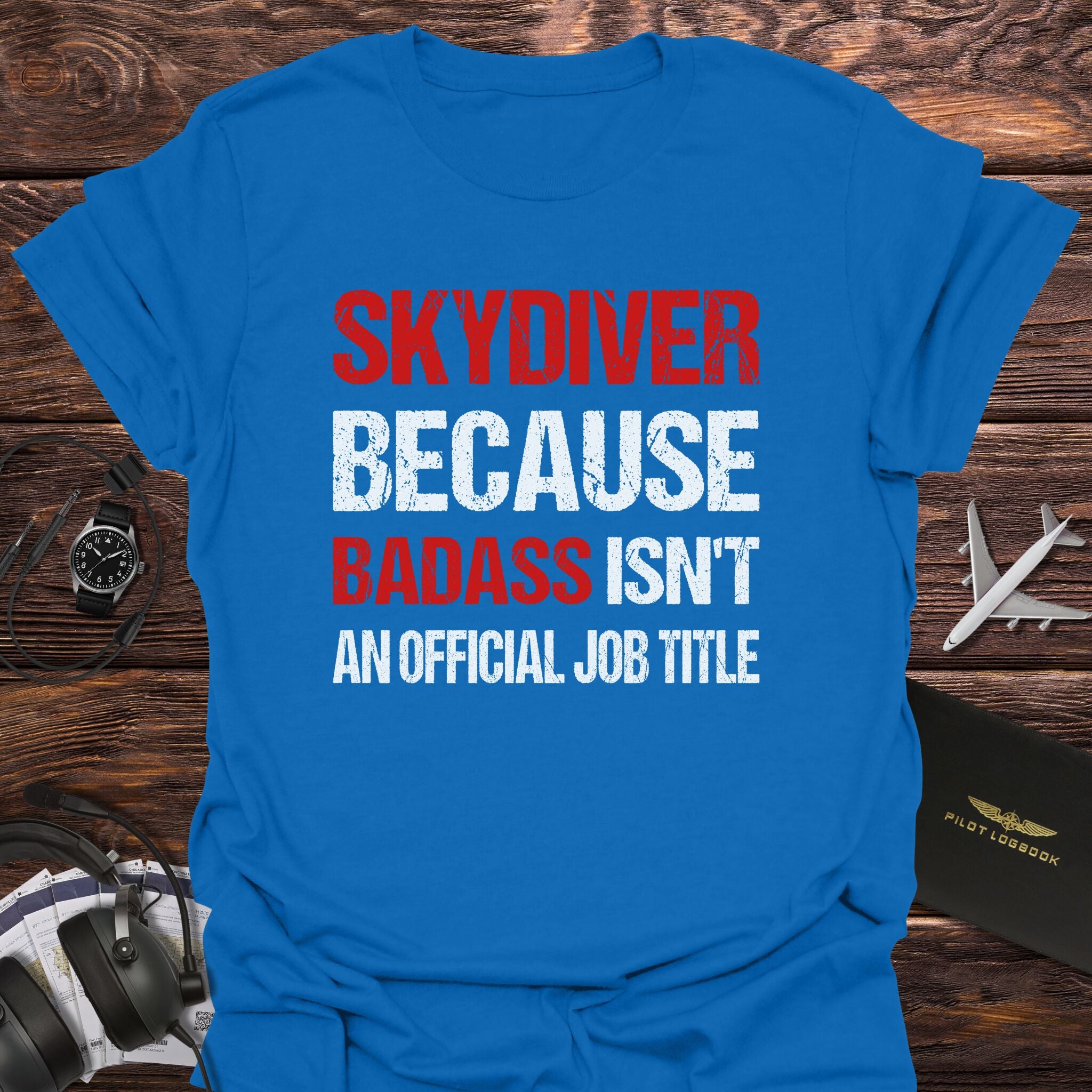 Skydiver Job Title T-Shirt