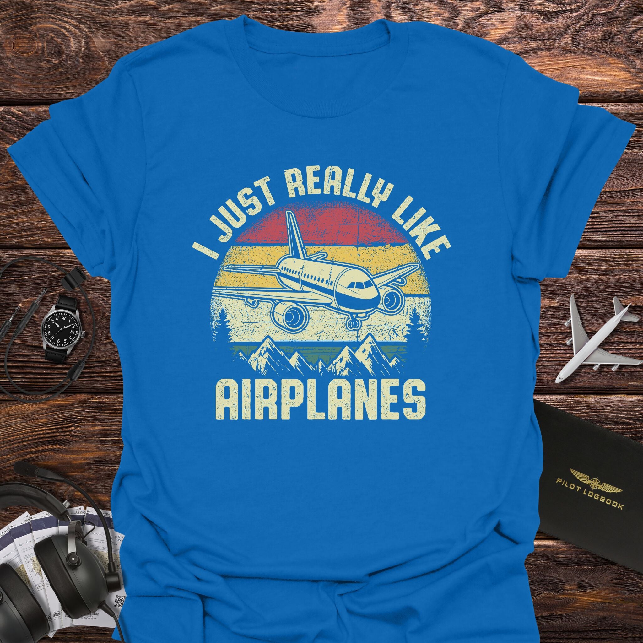 I Just Really Like Airplanes T-Shirt