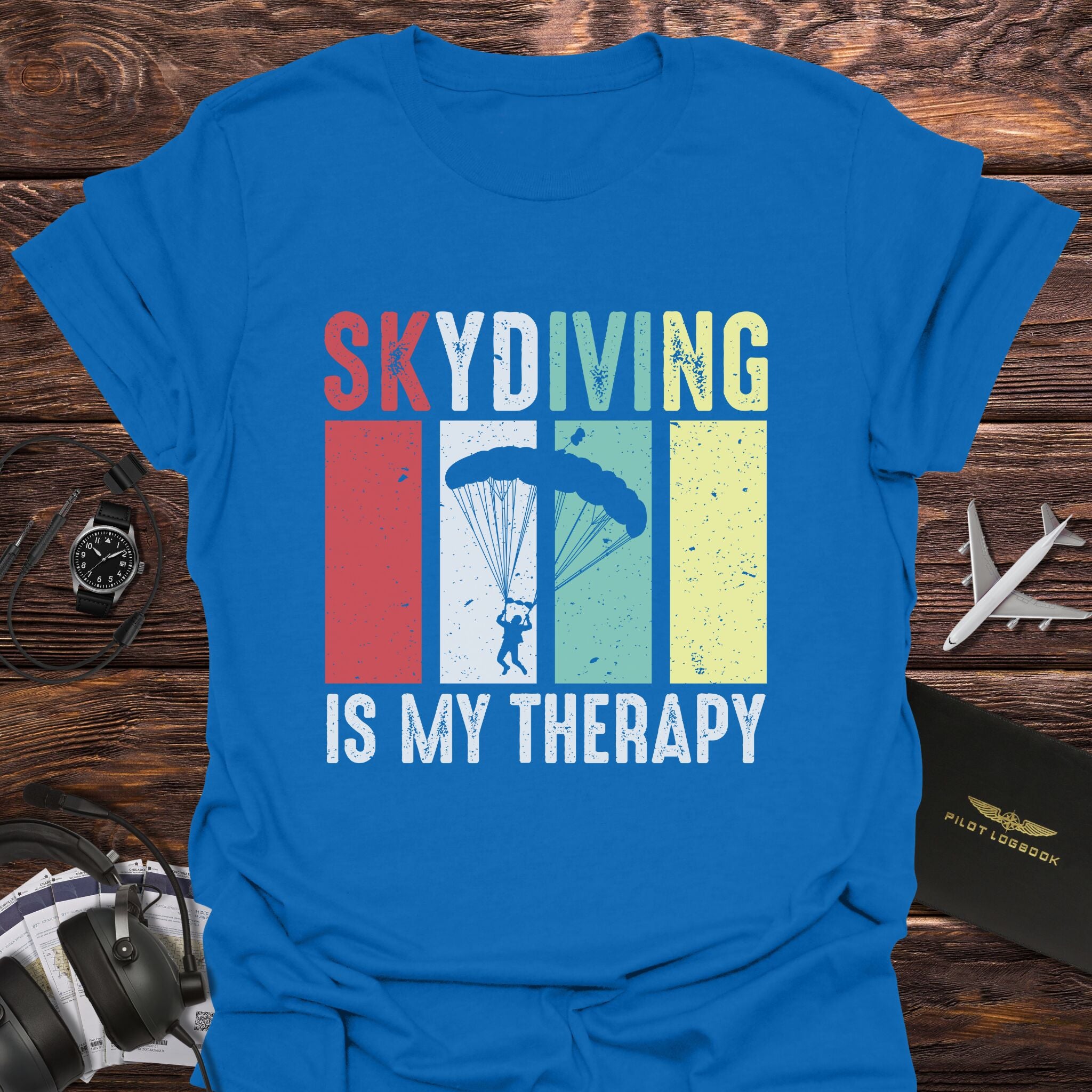 Skydiving Is My Therapy T-Shirt