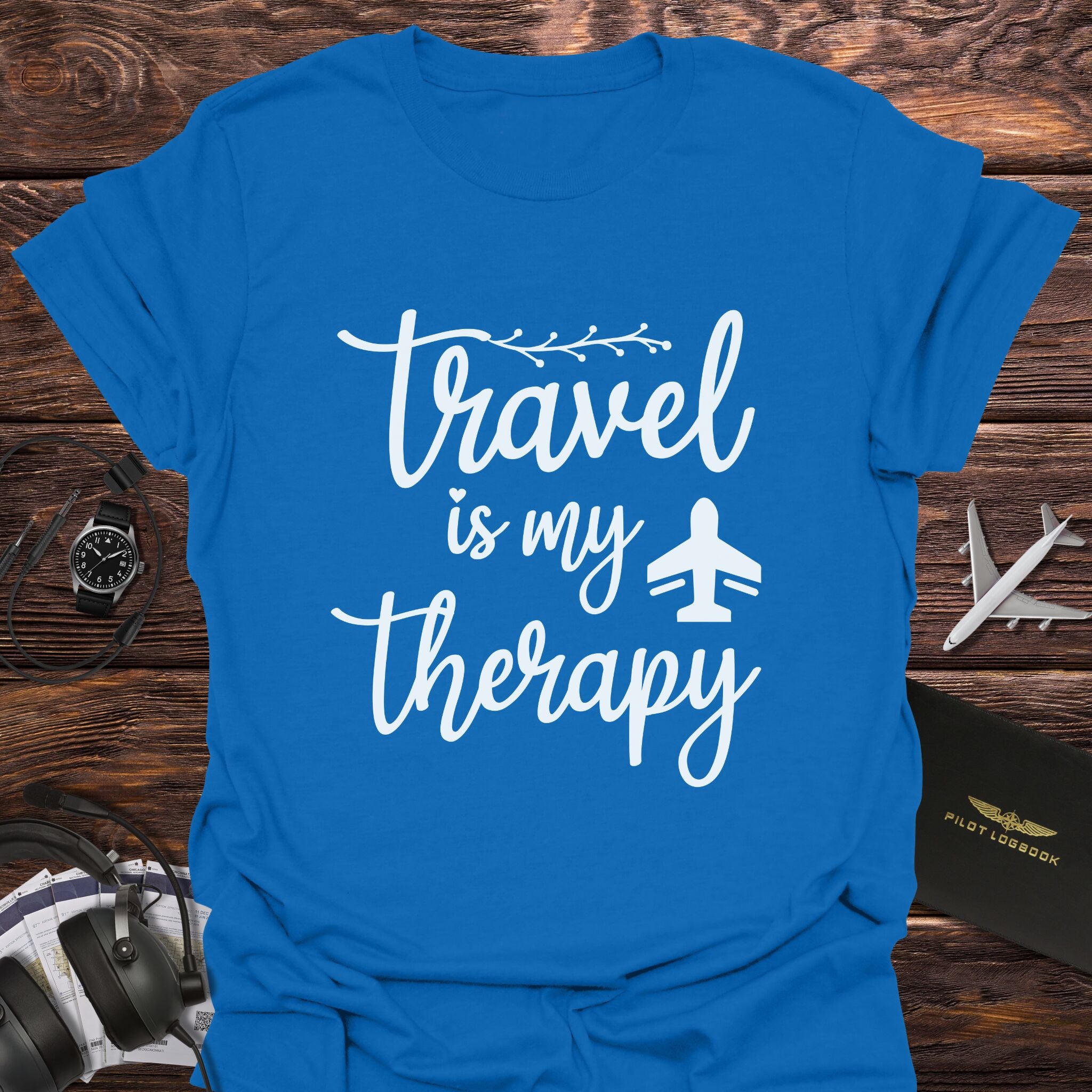 Travel Is My Therapy T-Shirt