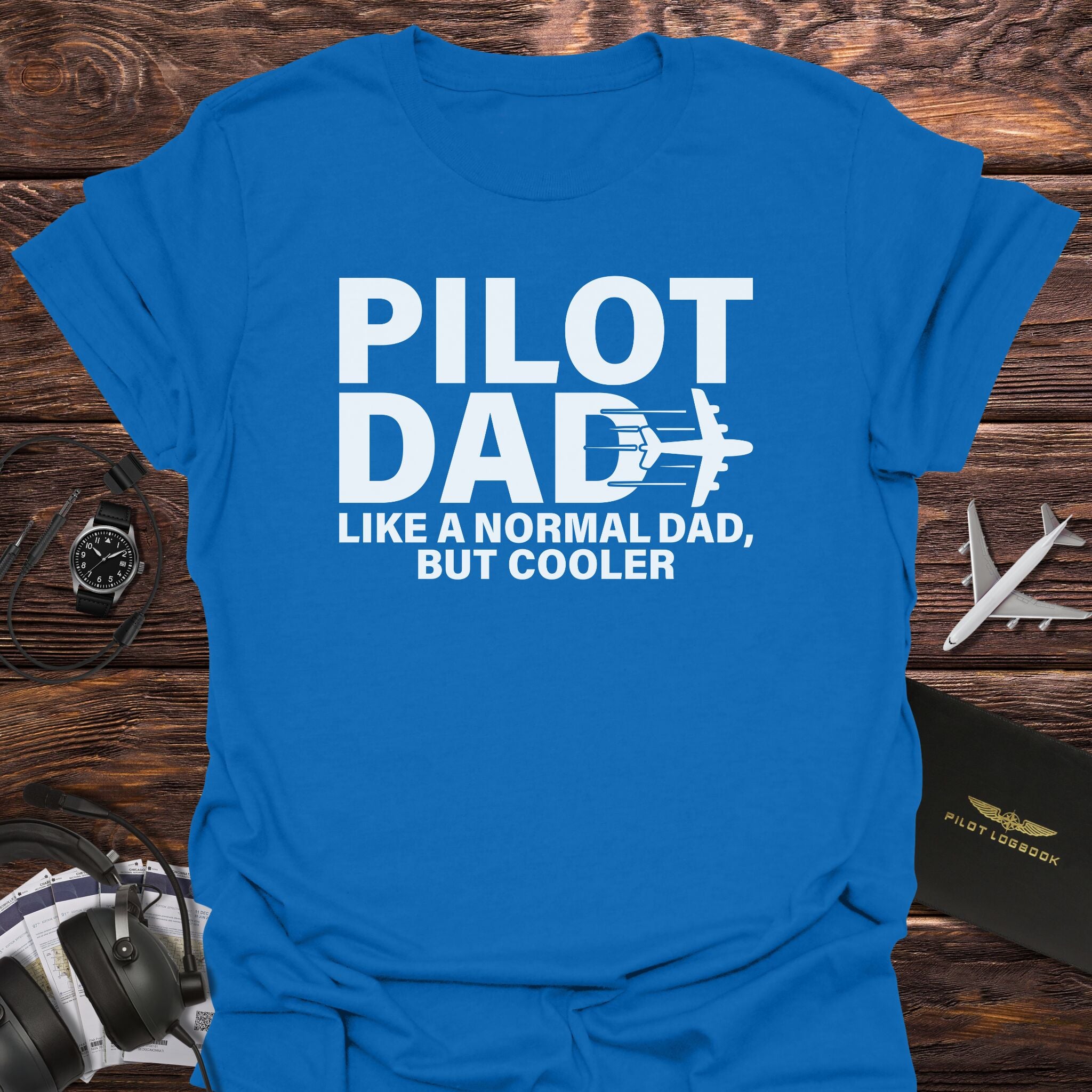 Cool Pilot Dad T-Shirt