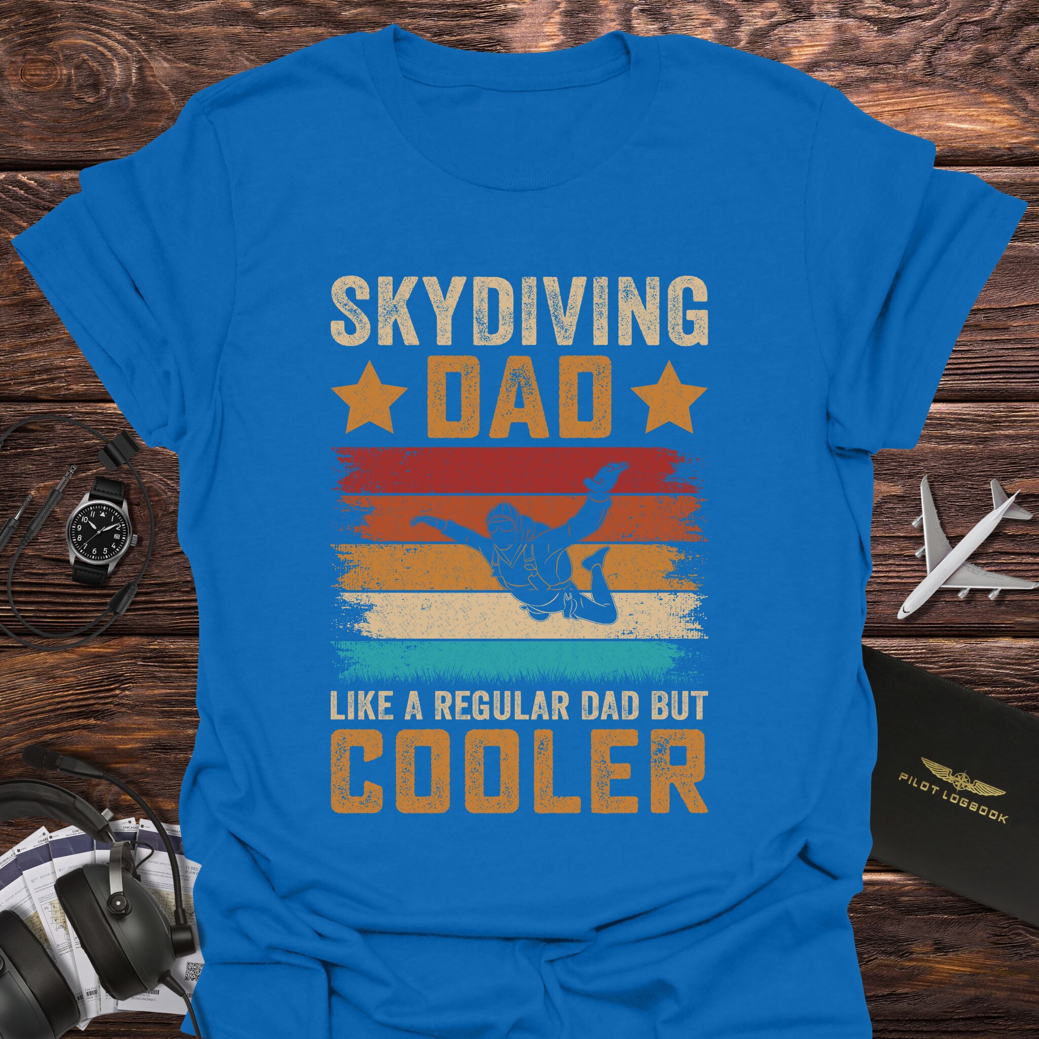 Skydiving Dad Is Cooler T-Shirt