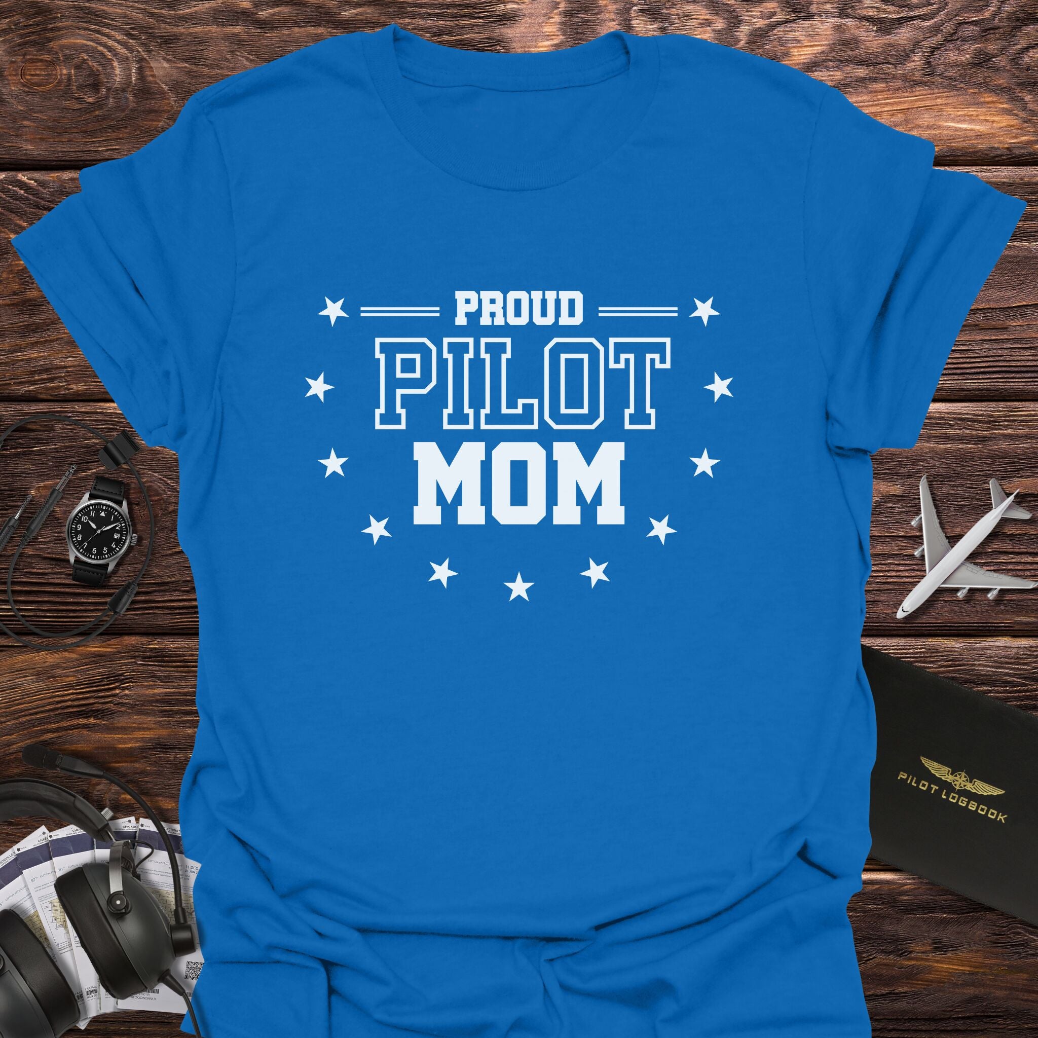 Proud Pilot Mom T-Shirt