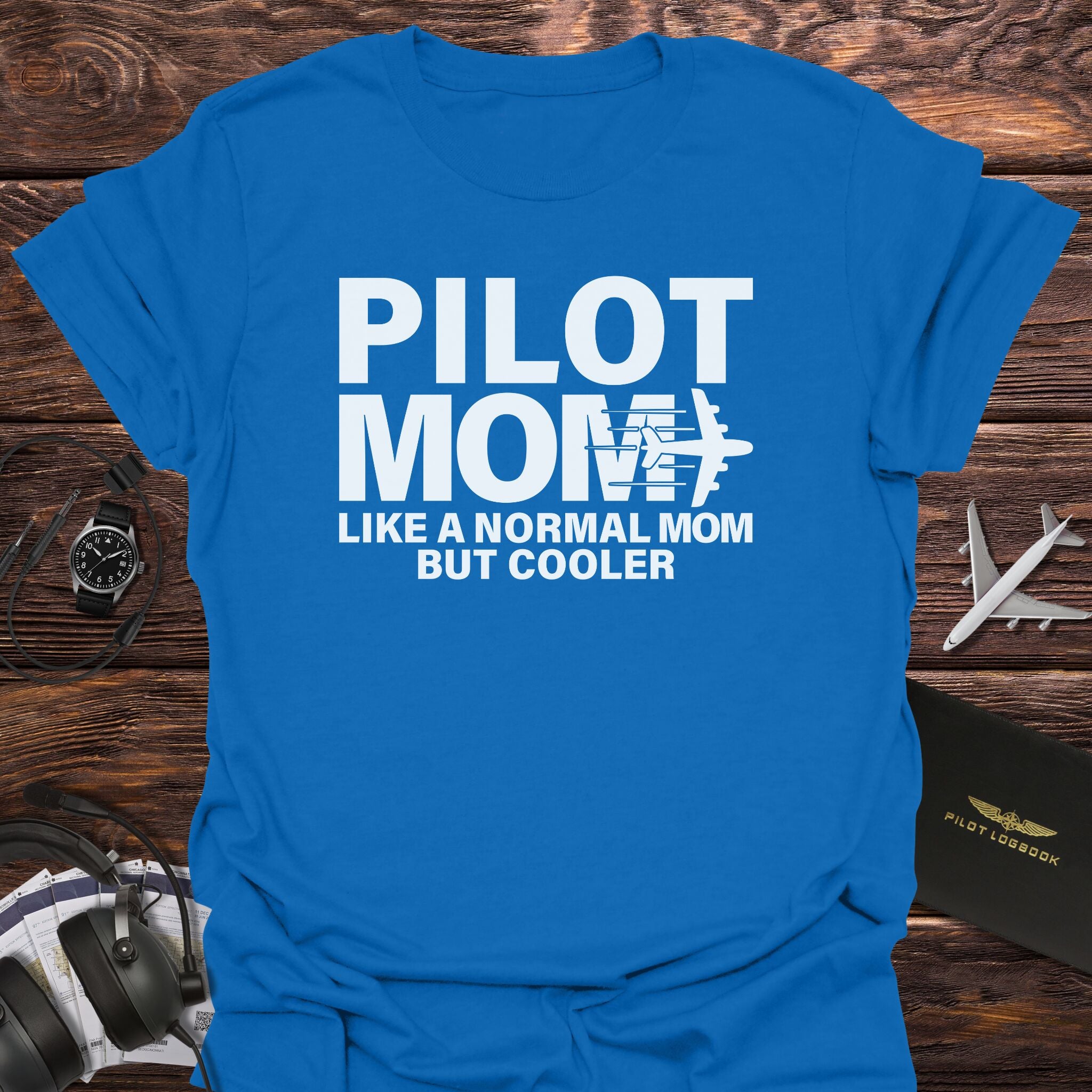 Cool Pilot Mom T-Shirt