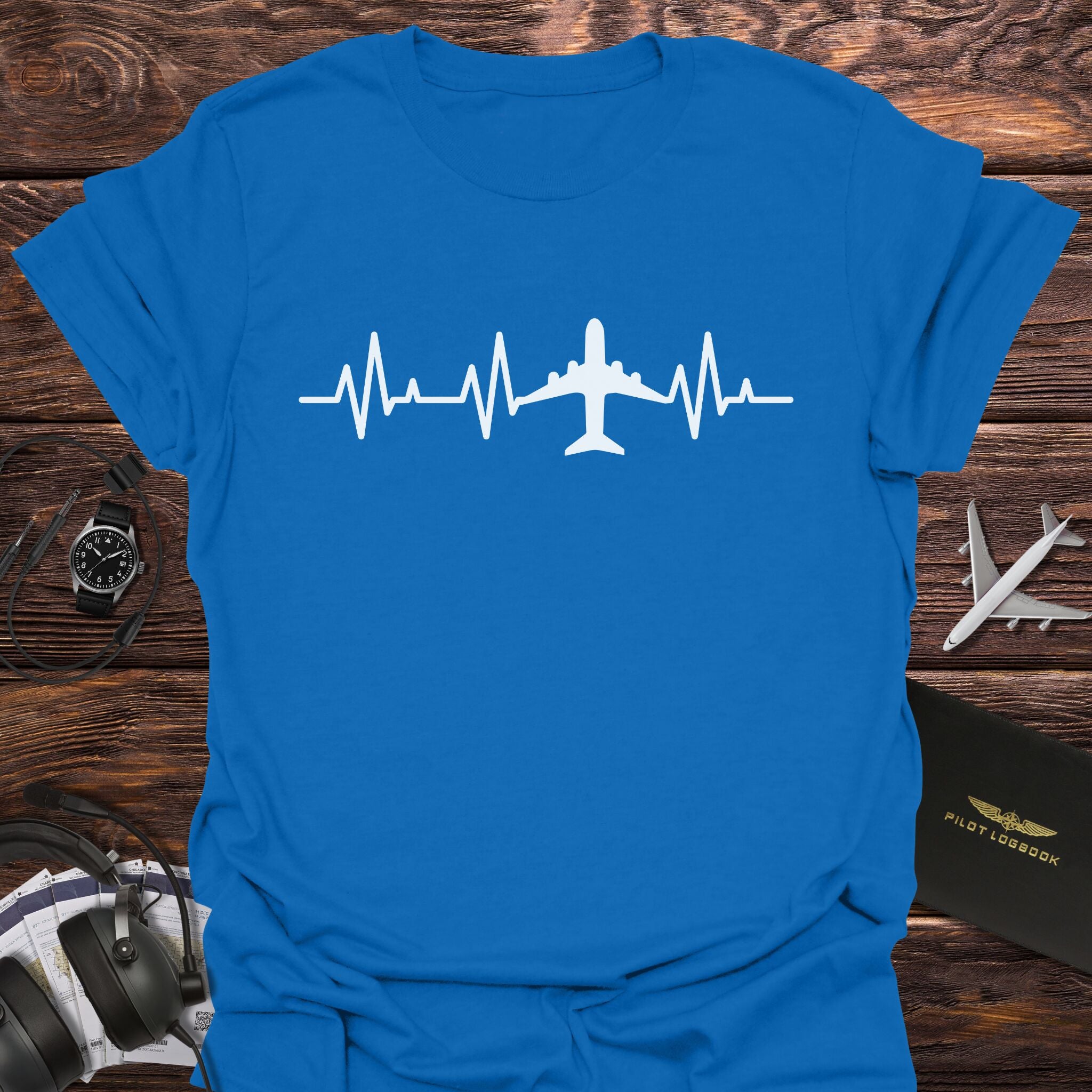 Airplane Heartline T-Shirt