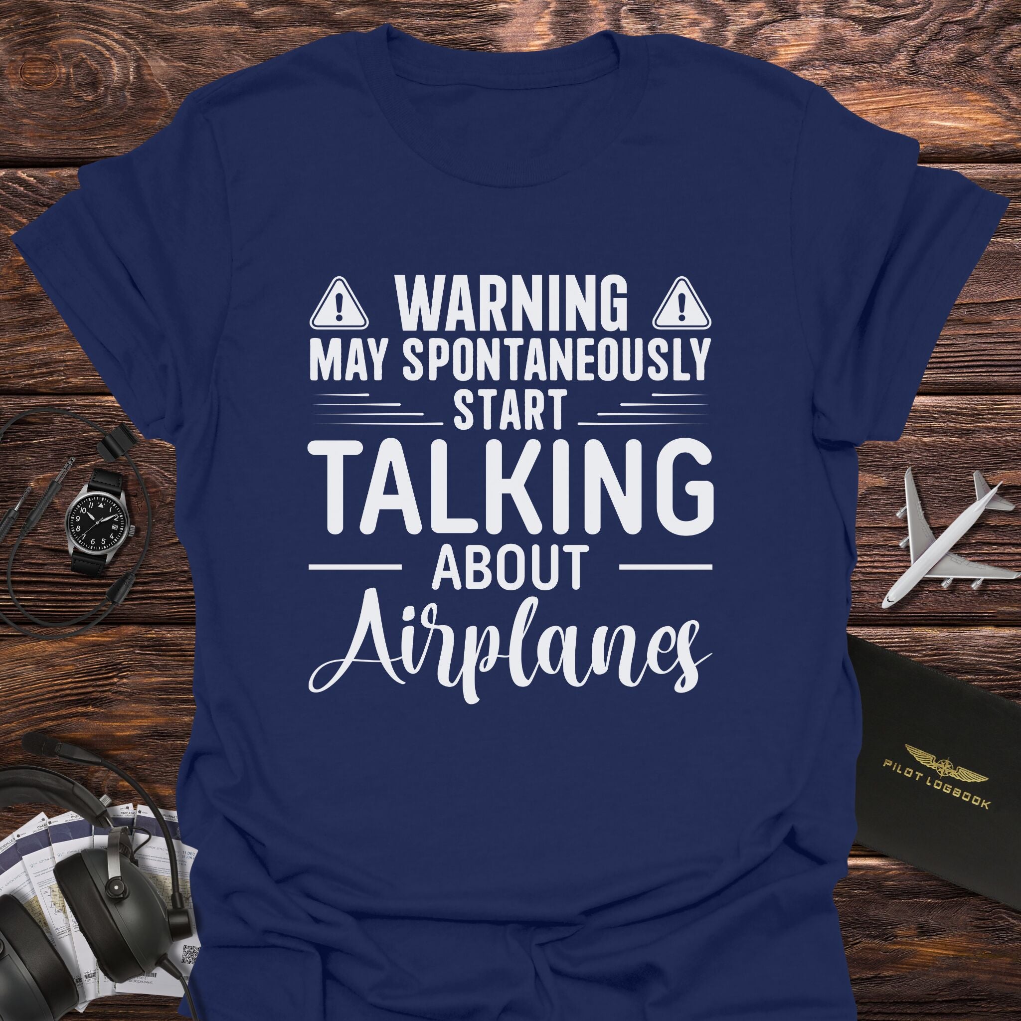 Talking About Airplanes T-Shirt