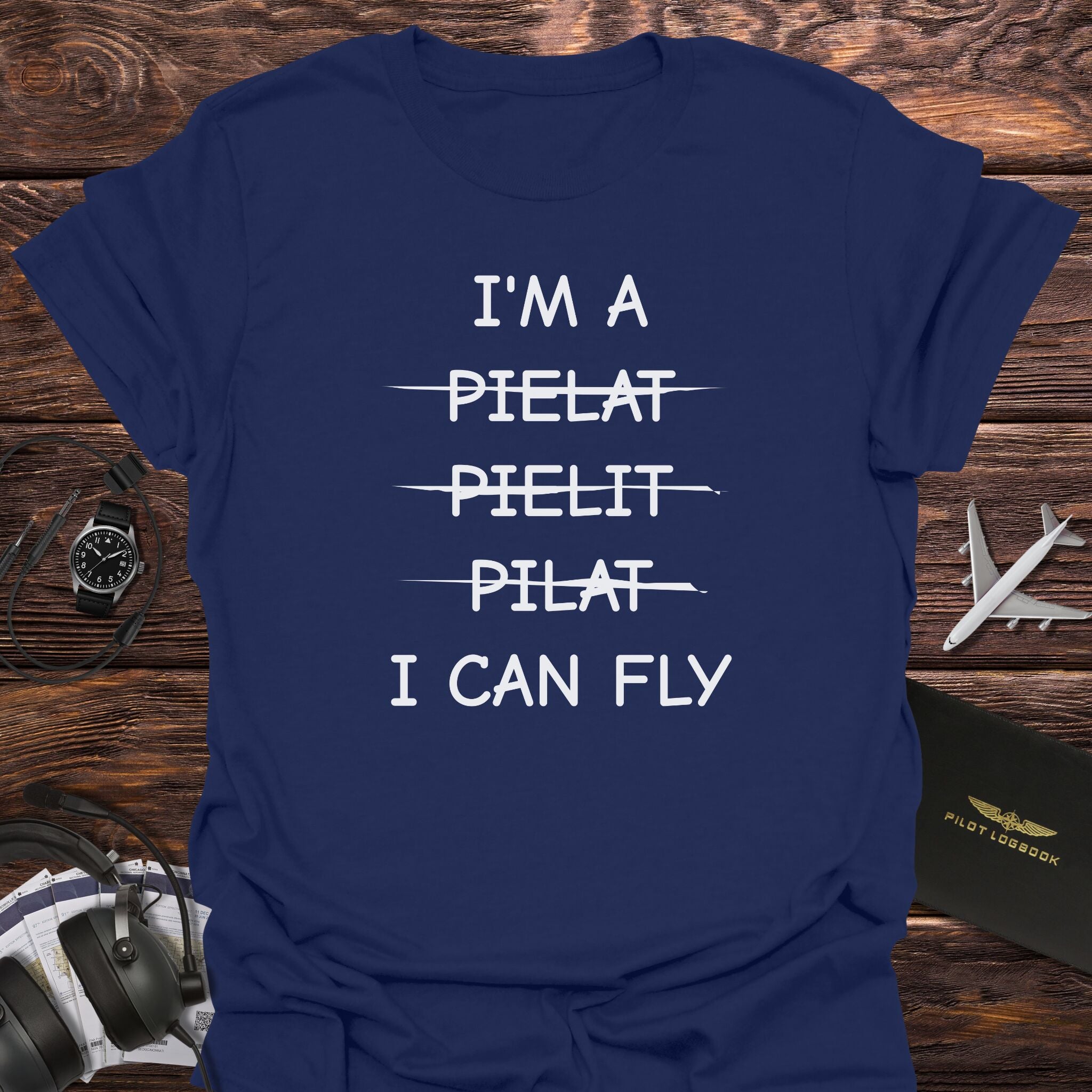 I Can Fly Pilot T-Shirt