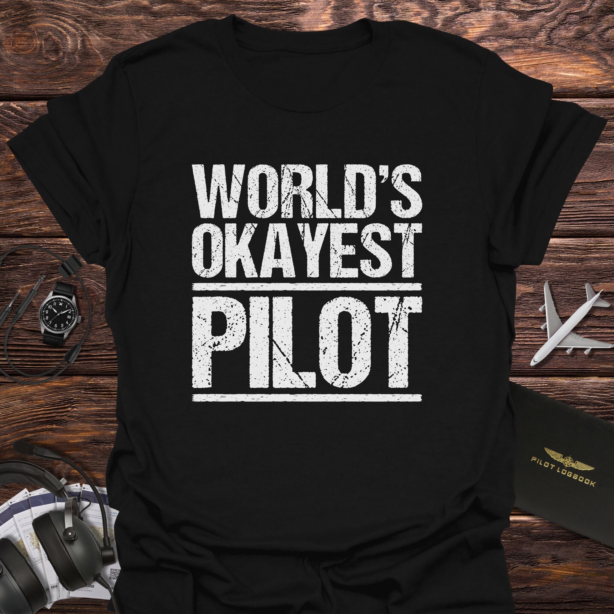 World’s Okayest Pilot T-Shirt