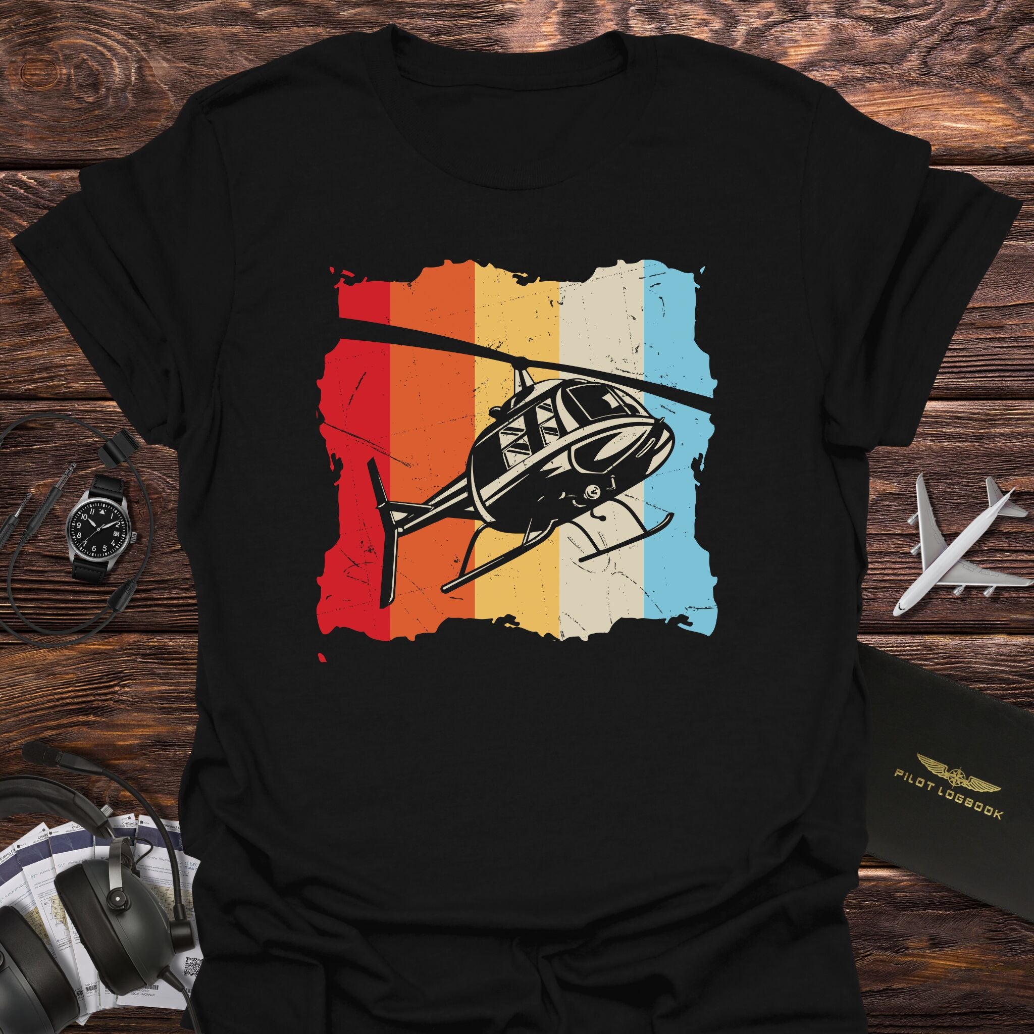 Vintage Helicopter T-Shirt