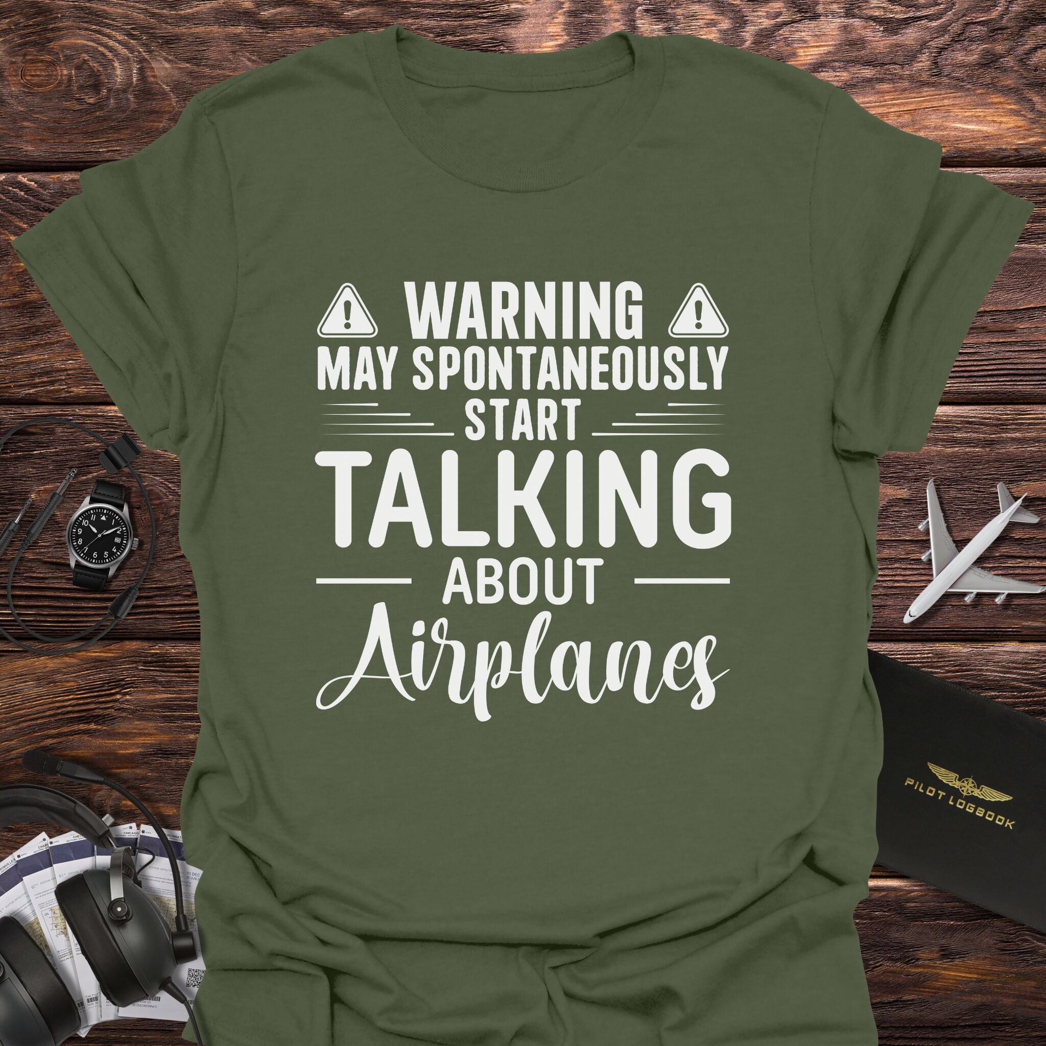Talking About Airplanes T-Shirt