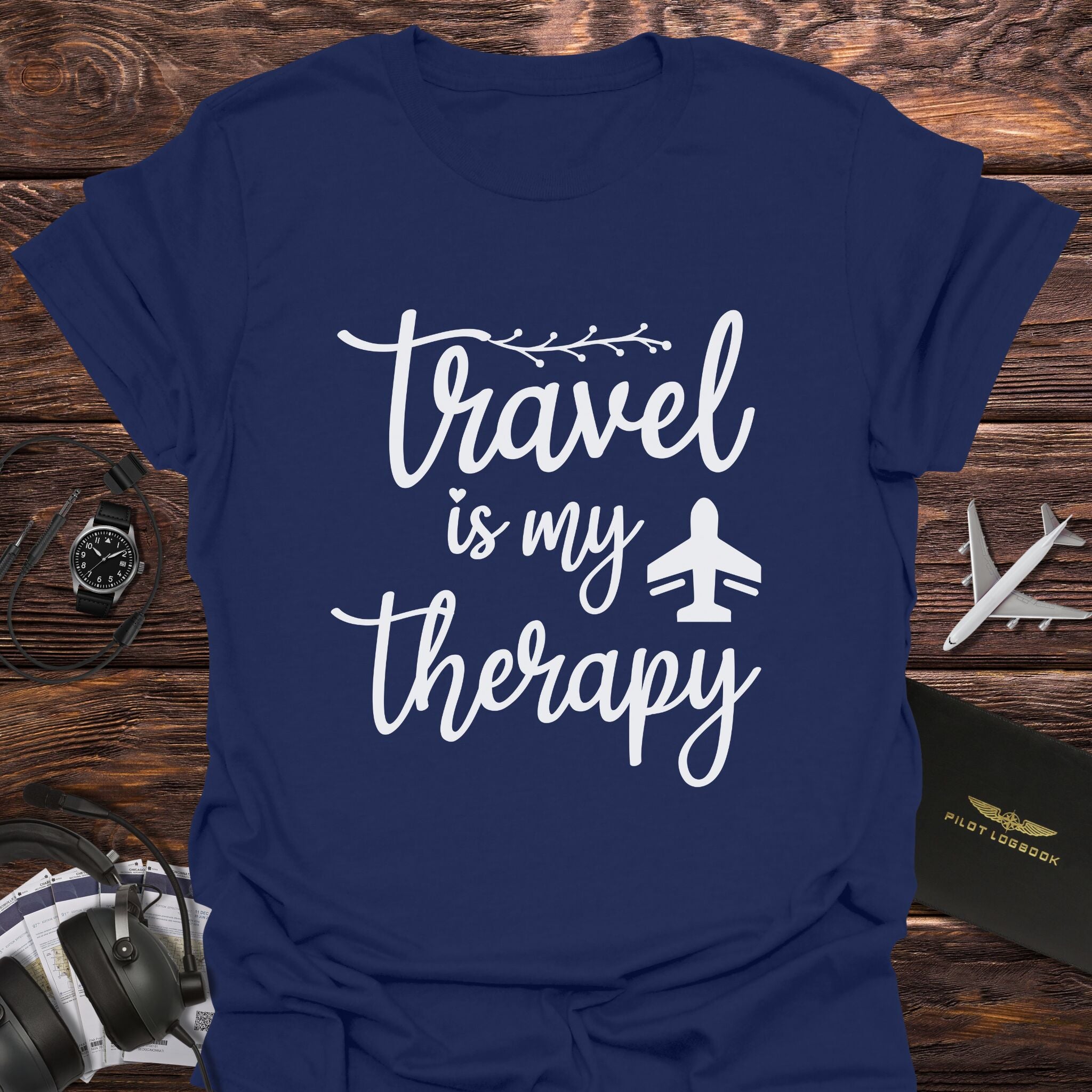 Travel Is My Therapy T-Shirt