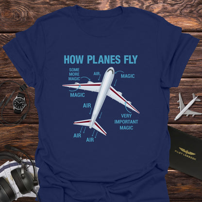 How Planes Fly T-Shirt